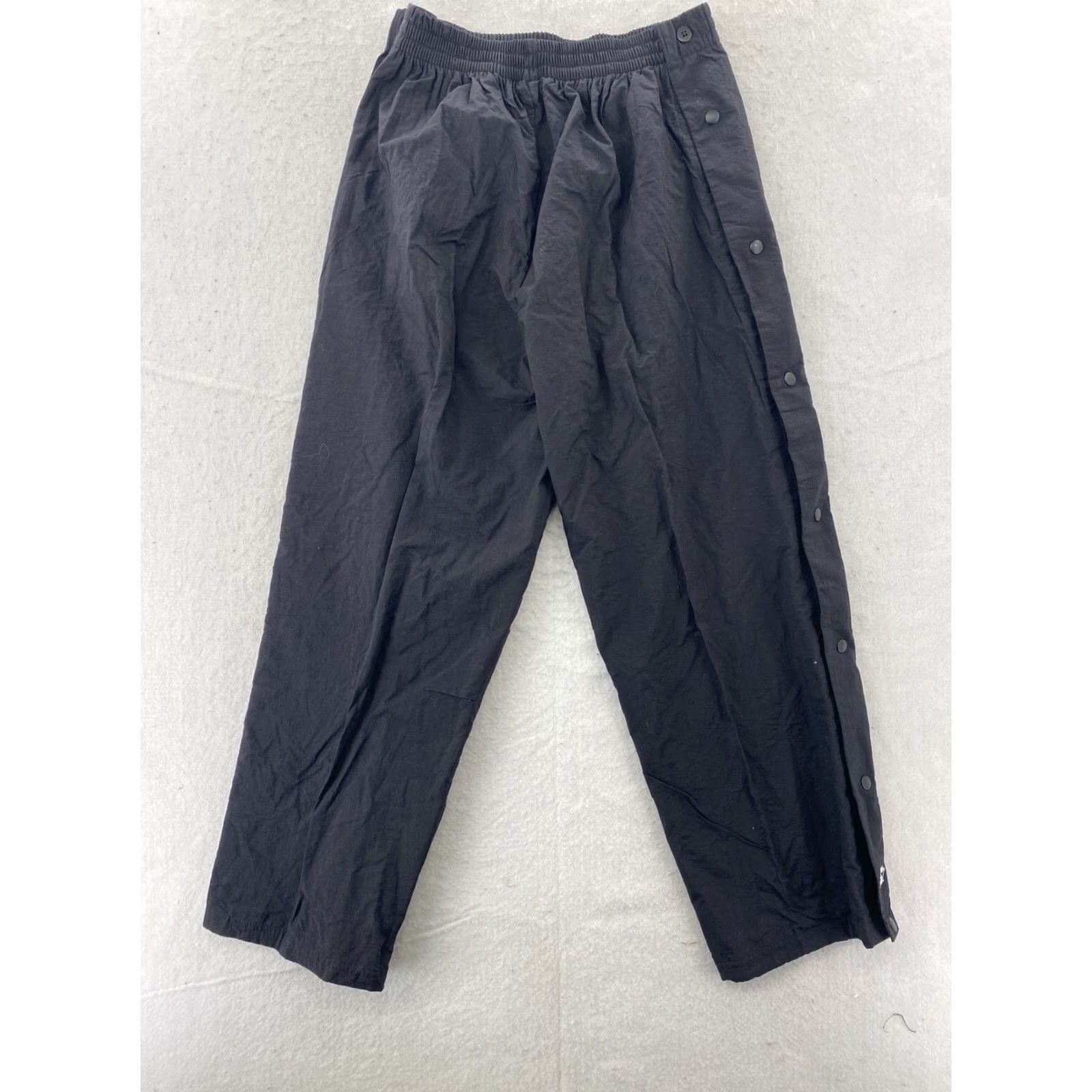 Starter VINTAGE STARTER Clemson Tigers Track Pants Mens L Athletic Drawstring Pockets Black Nylon Polyester Jogging Size US 33 - 7 Thumbnail