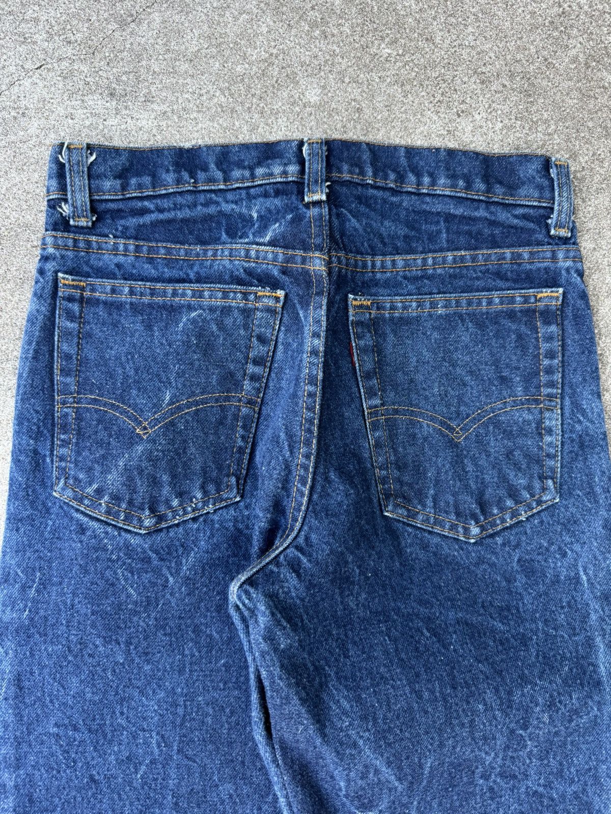 Levi's × Vintage Vintage 80’s Levi’s 509 Slim Fit Straight Dark Jeans 29x31 Size US 29 - 7 Thumbnail