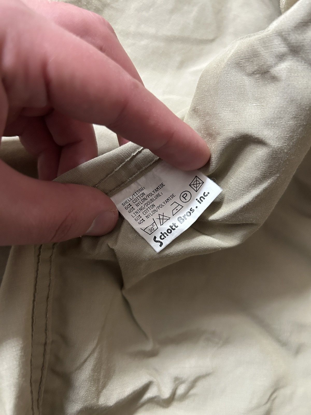 Schott Vintage Schott n.y.c. nylon cwu light-weight bombers Size US M / EU 48-50 / 2 - 5 Thumbnail