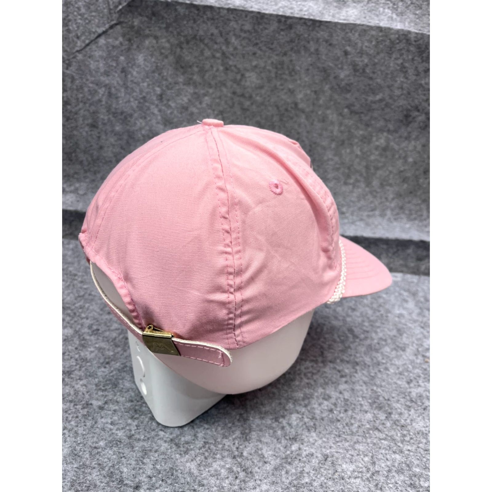 4SDESIGNS VINTAGE Konceited Designs Hat Cap Strap Back Adult One Size Pink Poly Rope 90s Size ONE SIZE - 7 Thumbnail