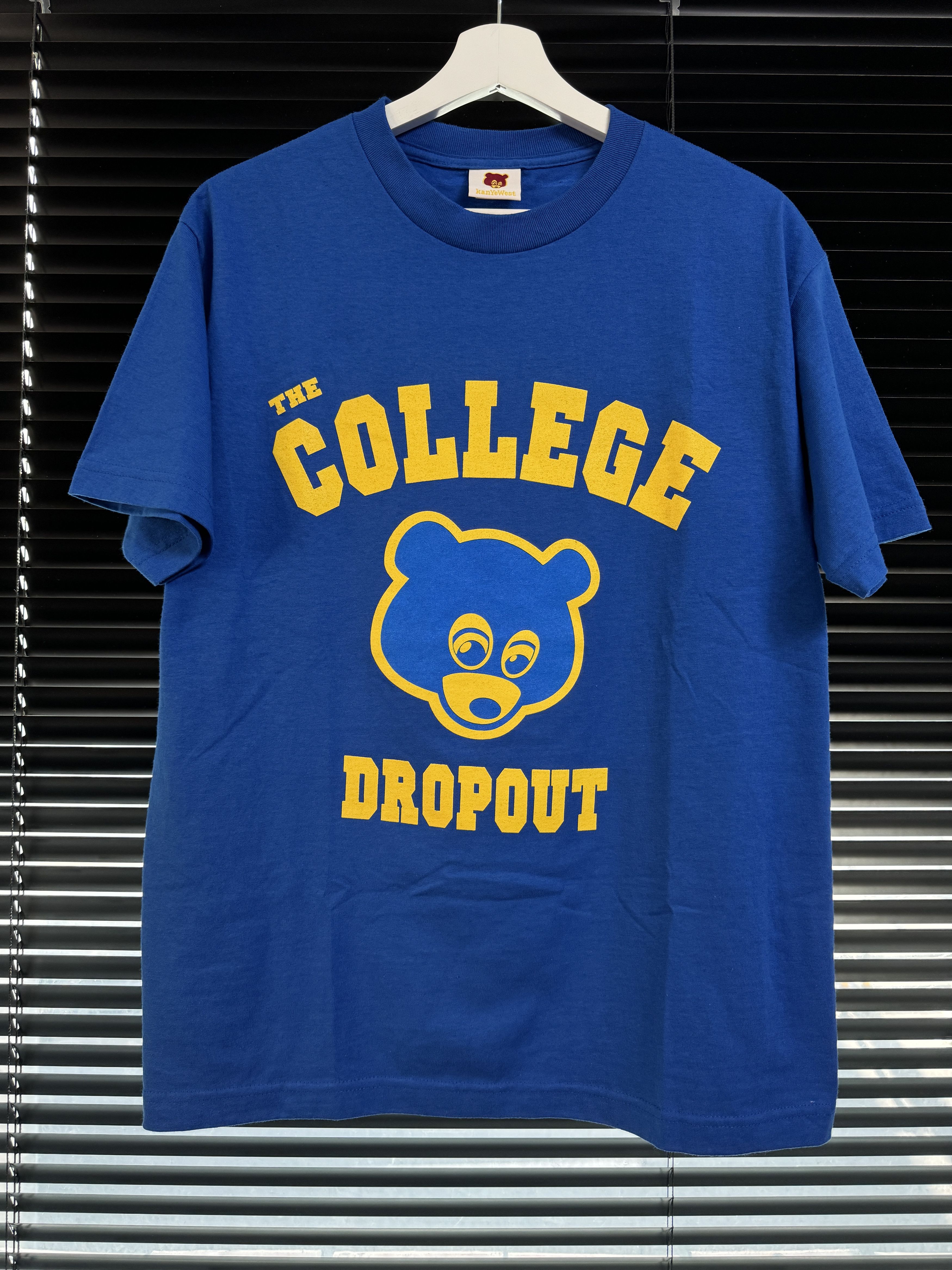Pre-owned Kanye West Vintage 2004  College Dropout T-shirt In Blue