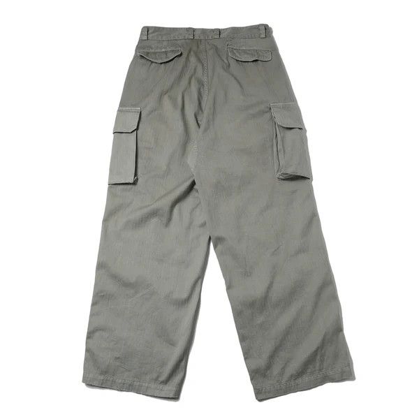 A.PRESSE Vintage FA HBT M-47 Pants size 3 sage bnwt Size US 34 / EU 50 - 4 Thumbnail