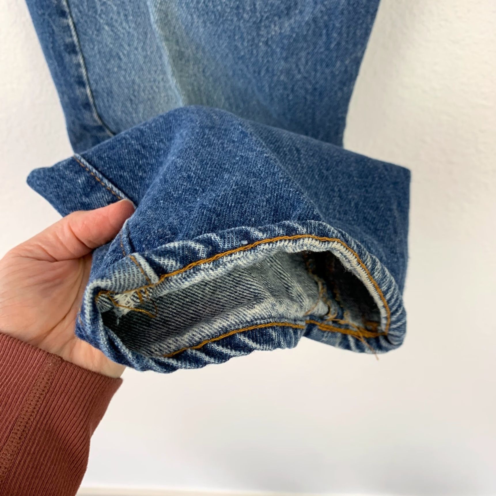 Levi's VINTAGE Levi's Jean Levi Strauss Button Fly 501 XX 34x38 32.5 Inseam Blue Denim Men Jeans Medium Wash 100% Cotton Size US 38 / EU 54 - 4 Thumbnail