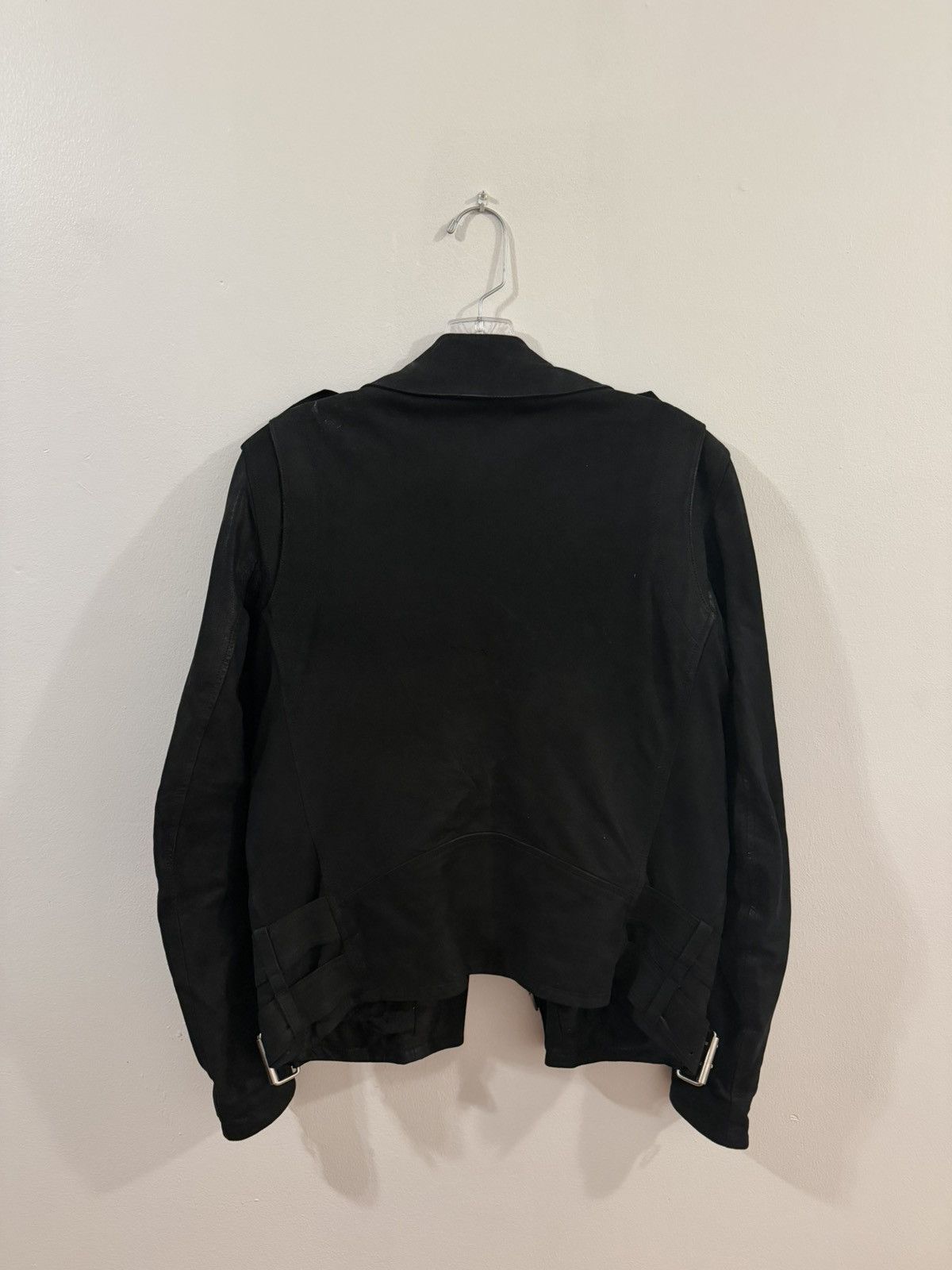 Balmain FW09 Balmain Double Belted Blistered Lambskin Biker Jacket Size US S / EU 44-46 / 1 - 3 Thumbnail