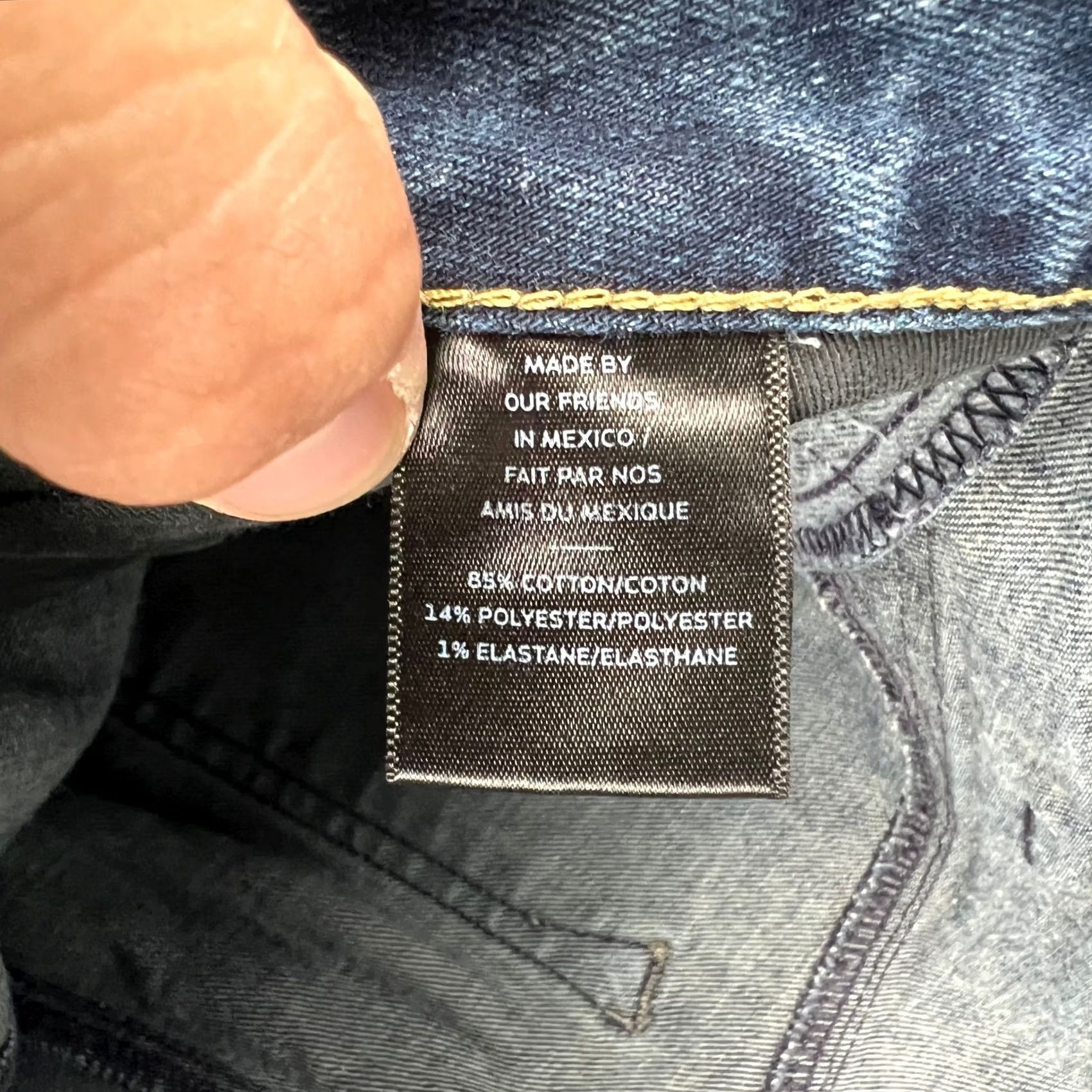 Vintage Dovetail Workwear Womens Jeans Britt Utility Double Knee Stretch Denim 18 Blue Size 40" / US 18 - 5 Thumbnail
