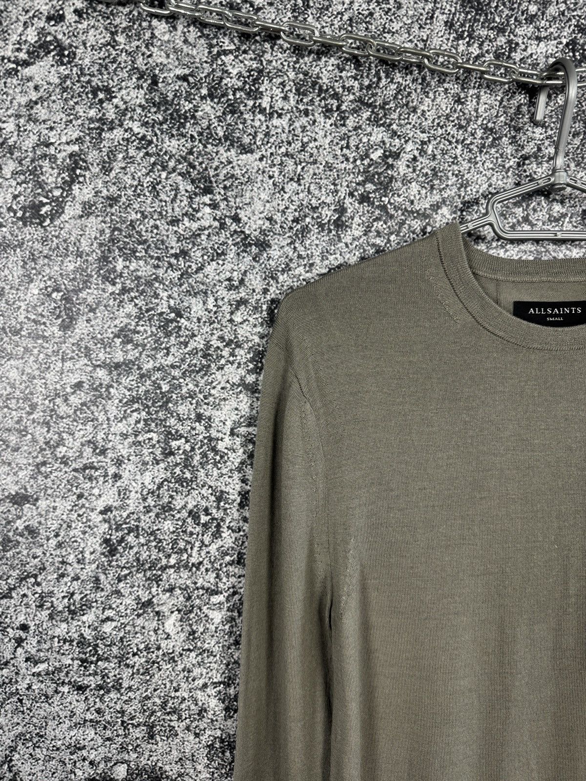 Allsaints Allsaints Mode Merino Crew Sweater Wool Pullover Size S Size US S / EU 44-46 / 1 - 3 Thumbnail