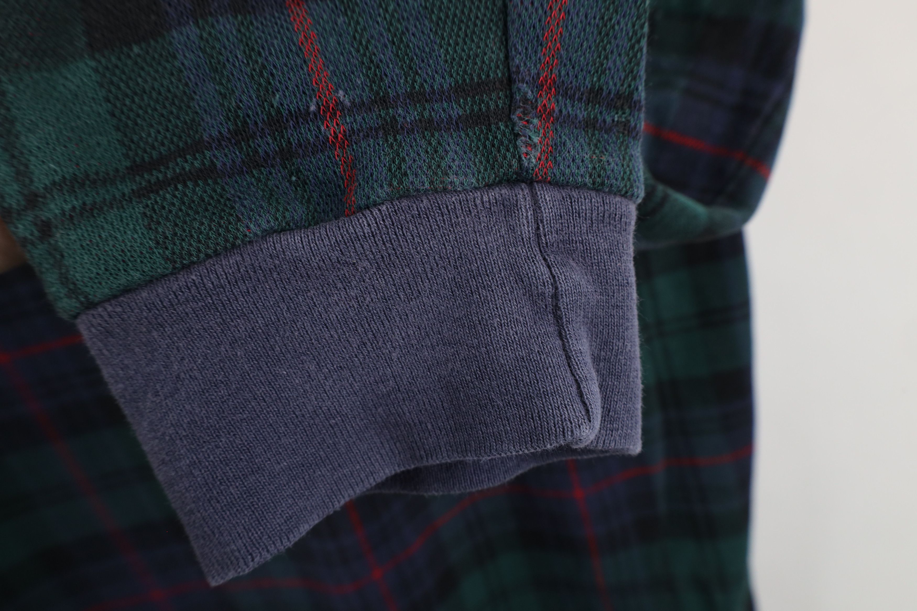 Lands' End × Vintage Vintage 90s Lands End Long Sleeve Rugby Polo Shirt AS IS Size US L / EU 52-54 / 3 - 5 Thumbnail