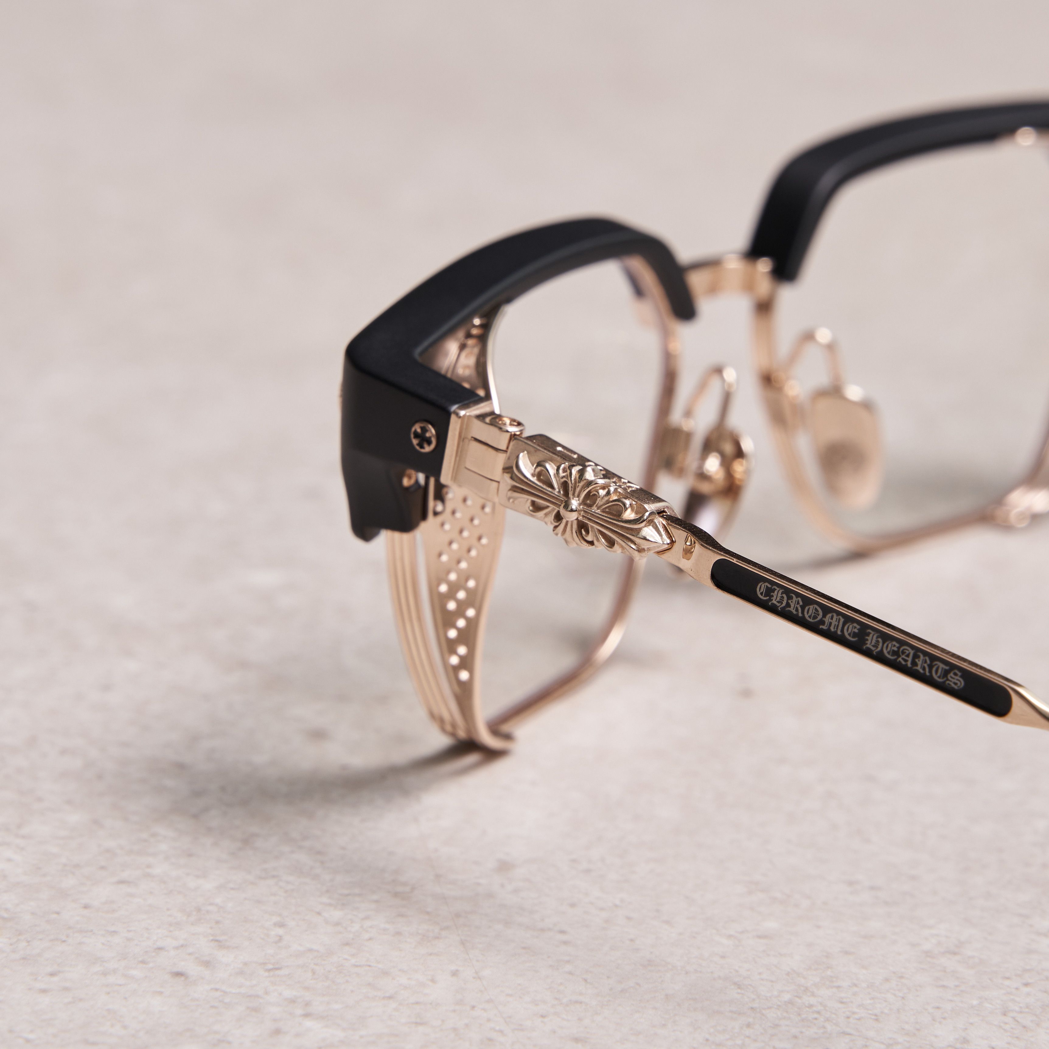 Chrome Hearts CHROME HEARTS LGMA Matte Black/Gold Plated Size ONE SIZE - 11 Thumbnail