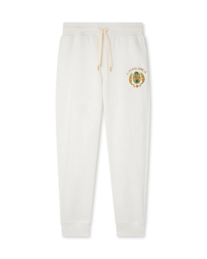 Casablanca o1mle0326 Printed Sweatpants & Joggers Tennis Club in White Size US 30 / EU 46 - 1 Thumbnail