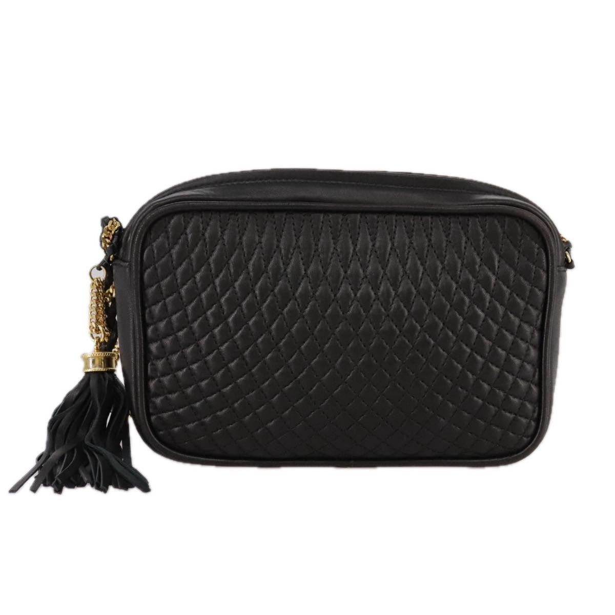 Bally Black Leather Shoulder Bag (Pre-Owned) Size ONE SIZE - 1 Thumbnail