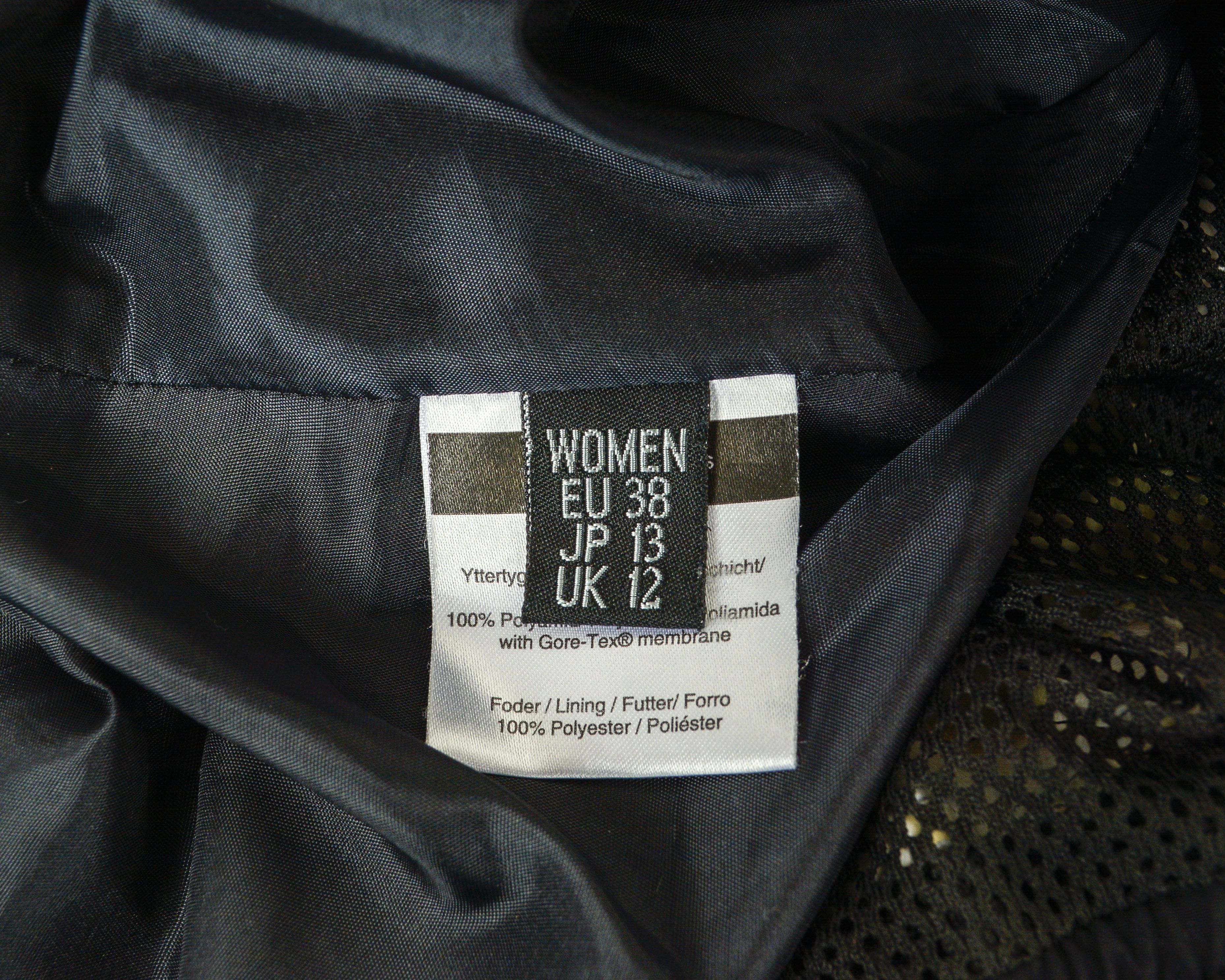 Goretex HAGLOFS waterproof pants M Women walk cycling ski EU 38 Size 30" / US 8 / IT 44 - 5 Thumbnail