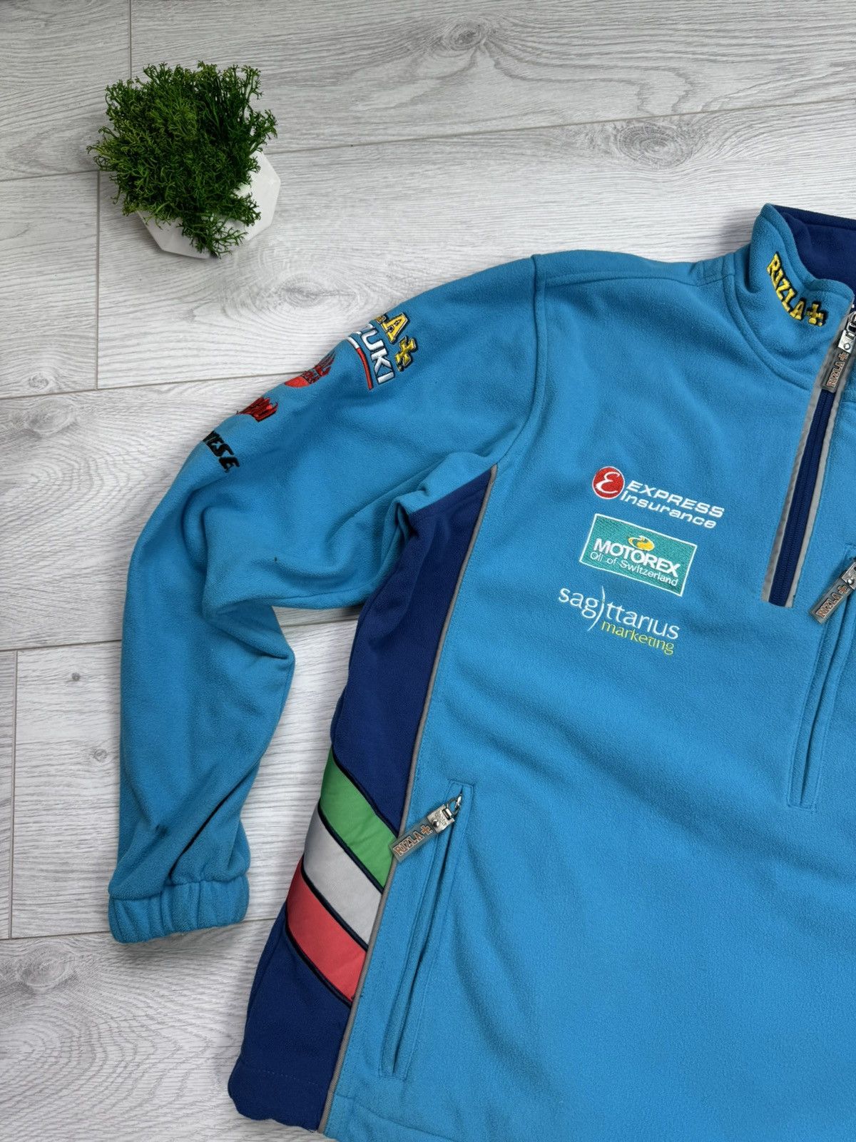 Formula 1 Suzuki ruzla vintage 1/3 fleece jacket formula one Size US S / EU 44-46 / 1 - 2 Thumbnail