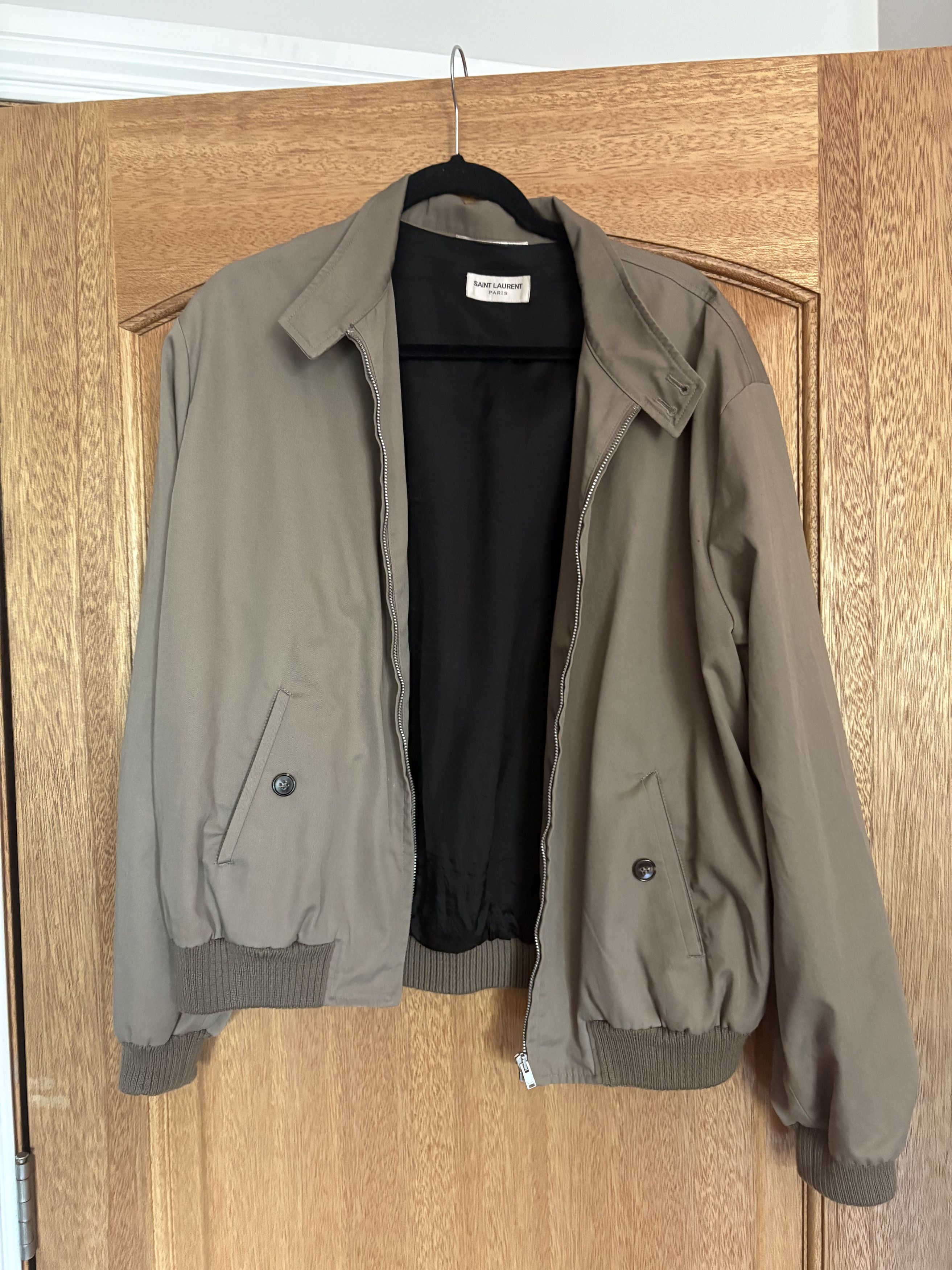 Yves Saint Laurent YSL zebra skin backpatch bomber Size US M / EU 48-50 / 2 - 2 Thumbnail