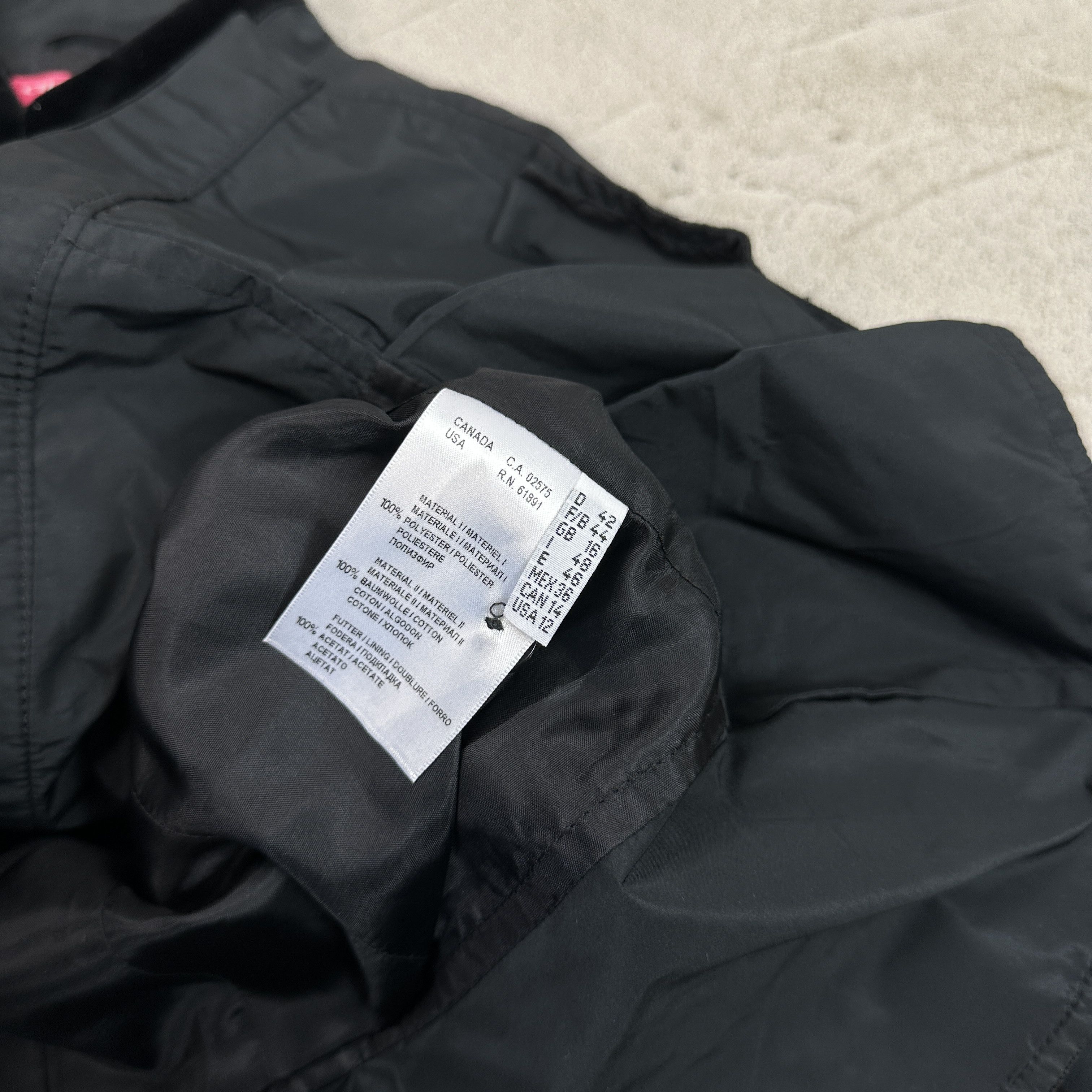 Vintage Vintage Avant Garde Opium Officer Nylon Jacket 00s Size M / US 6-8 / IT 42-44 - 3 Thumbnail
