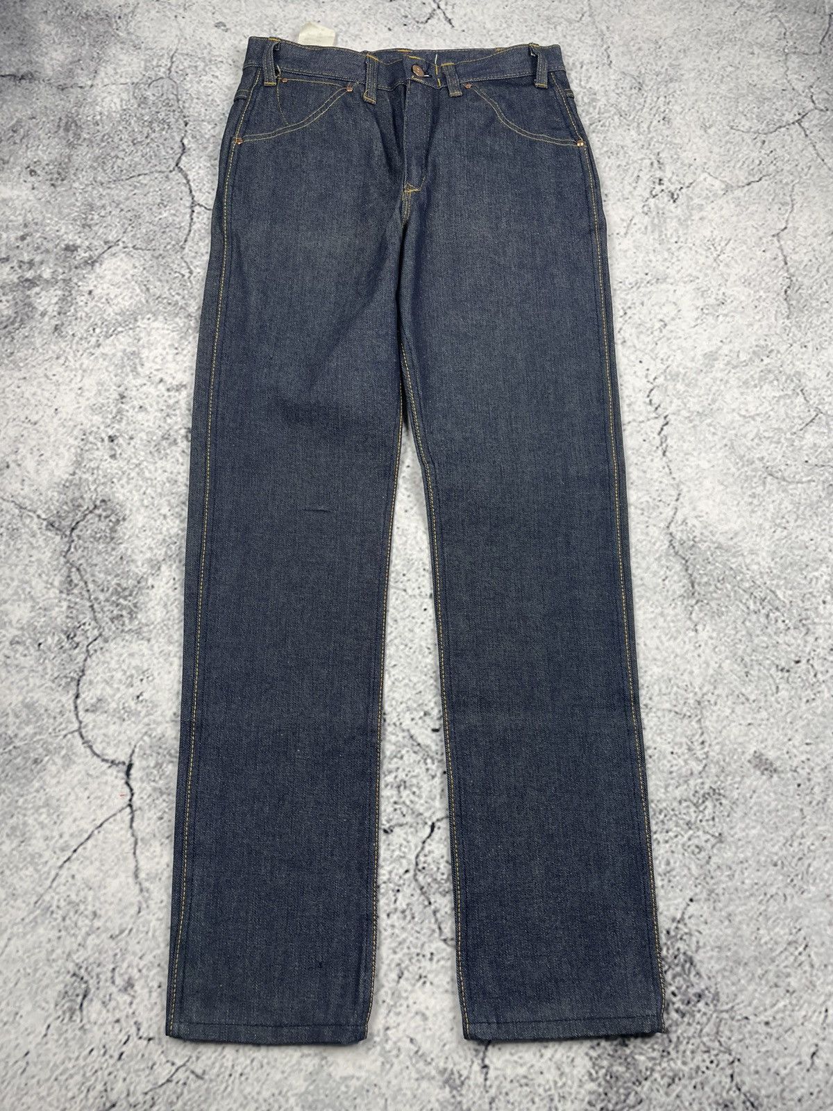 Other Vintage SEA W32 L31 Jeans straight Fit high qualit raw denim Size US 32 / EU 48 - 2 Thumbnail