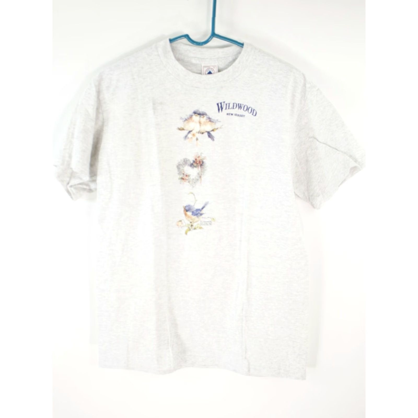 Vintage Delta Pro Weight Mens VTG Wildwood New Jersey Single White Stitch T-Shirt Size M Size US XL / EU 56 / 4 - 3 Thumbnail