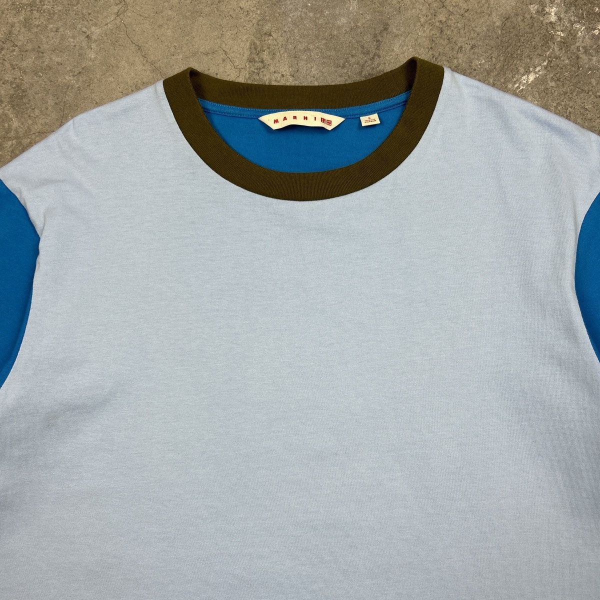 Marni × Uniqlo Marni x Uniqlo - Blue Box T-shirt Size US M / EU 48-50 / 2 - 2 Thumbnail