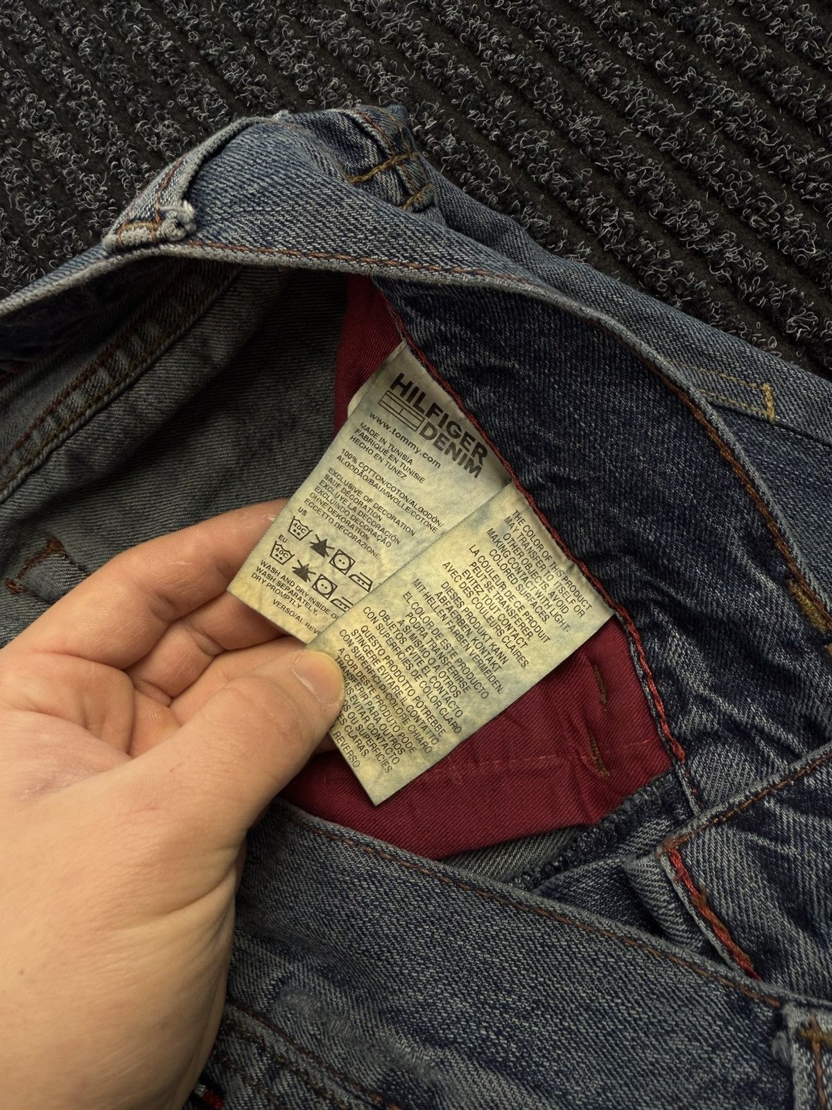 Tommy Hilfiger Tommy Hilfiger Distressed Washed Blue Jeans Denim Pants W 29 Size US 29 - 7 Thumbnail