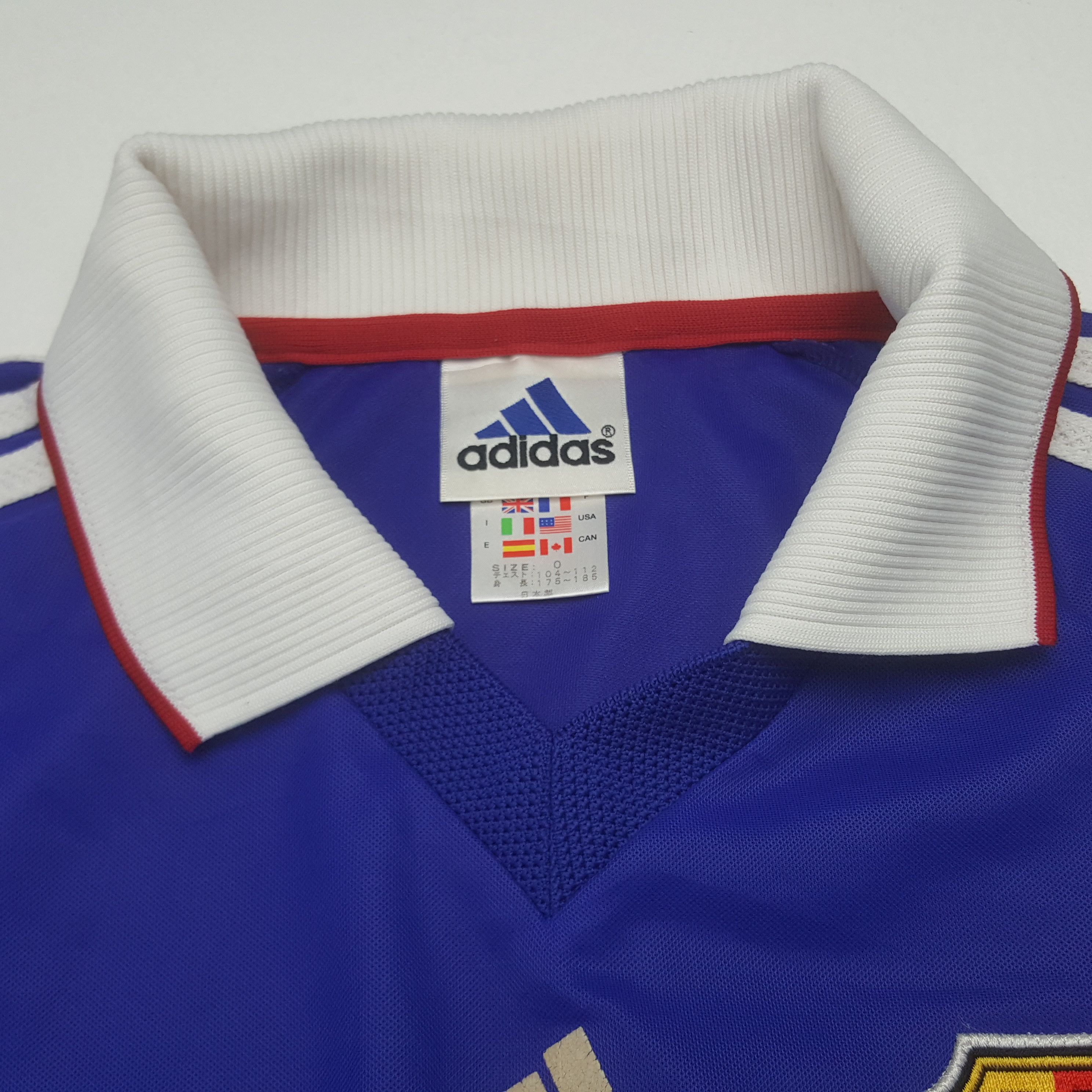 Adidas Vintage Adidas Japan Football Team Jersey Polos C312N57 Size US L / EU 52-54 / 3 - 4 Thumbnail