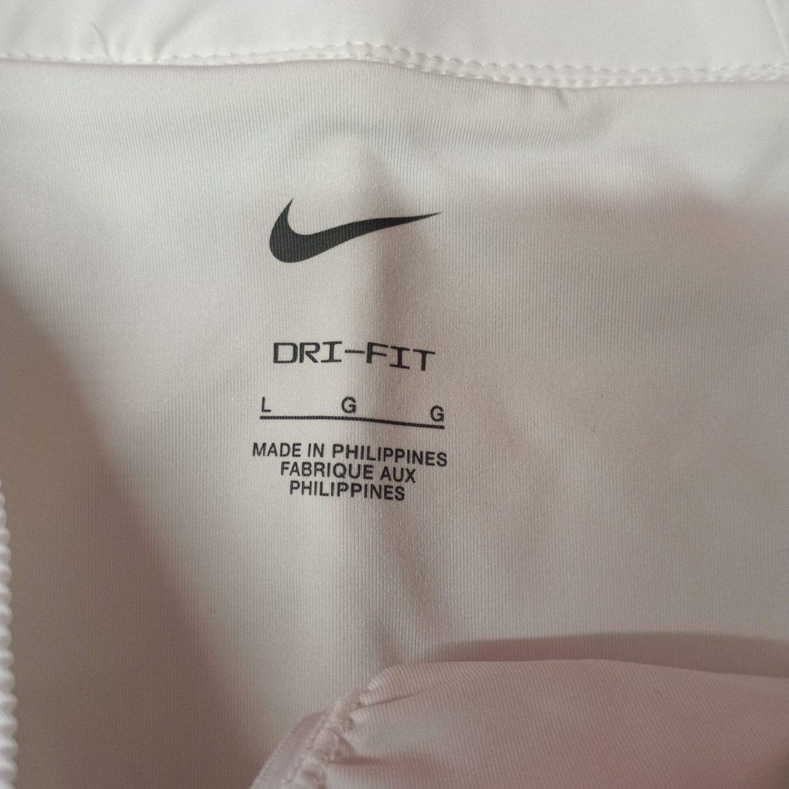 Nike Nike One Women's Dri Fit Lined Training Shorts Size L White Size 34" / US 12 / IT 48 - 3 Thumbnail