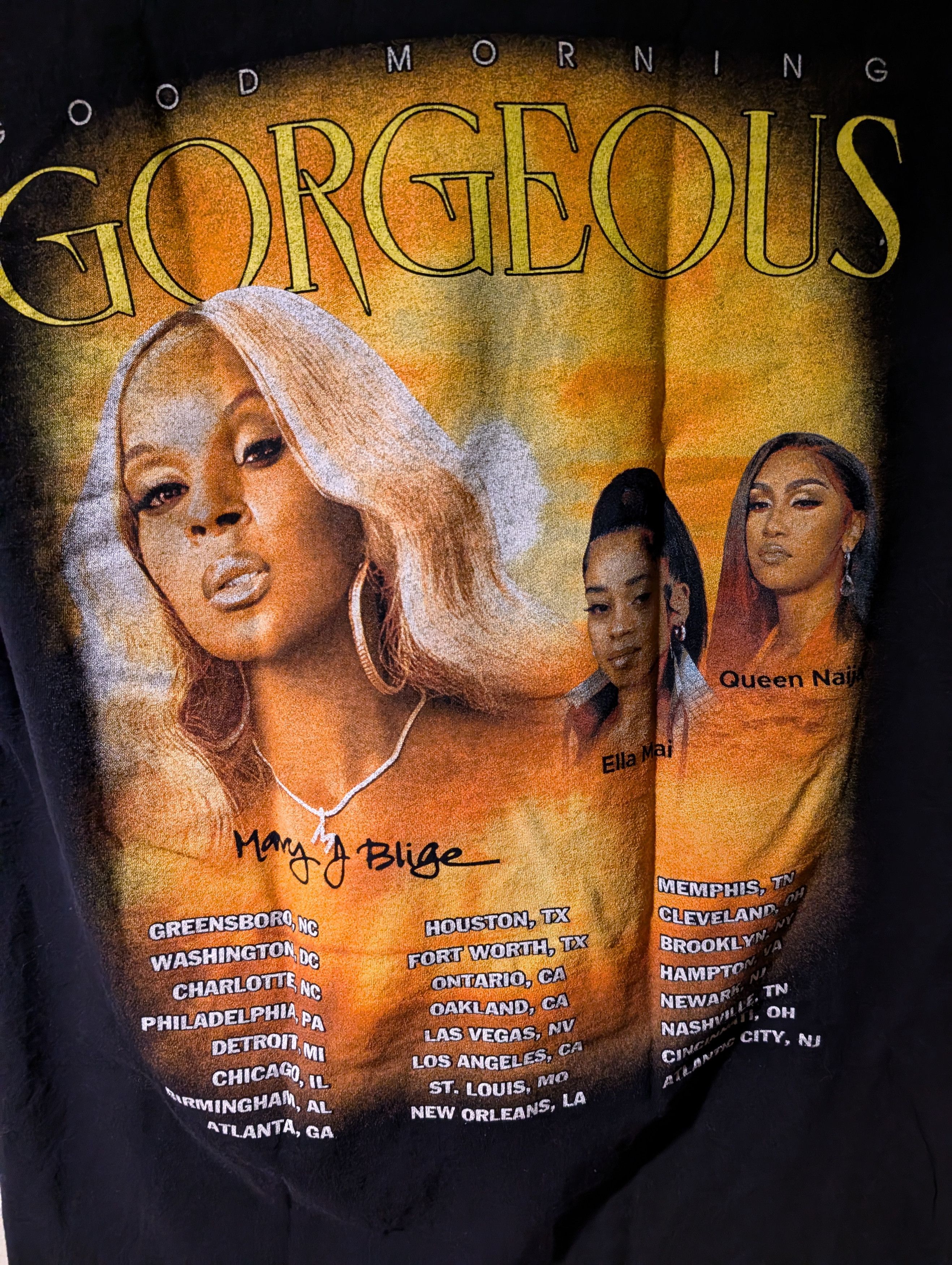 Band Tees Mary J. Blige Mary Jane Graphic T-Shirt Music Concert Size US S / EU 44-46 / 1 - 5 Thumbnail