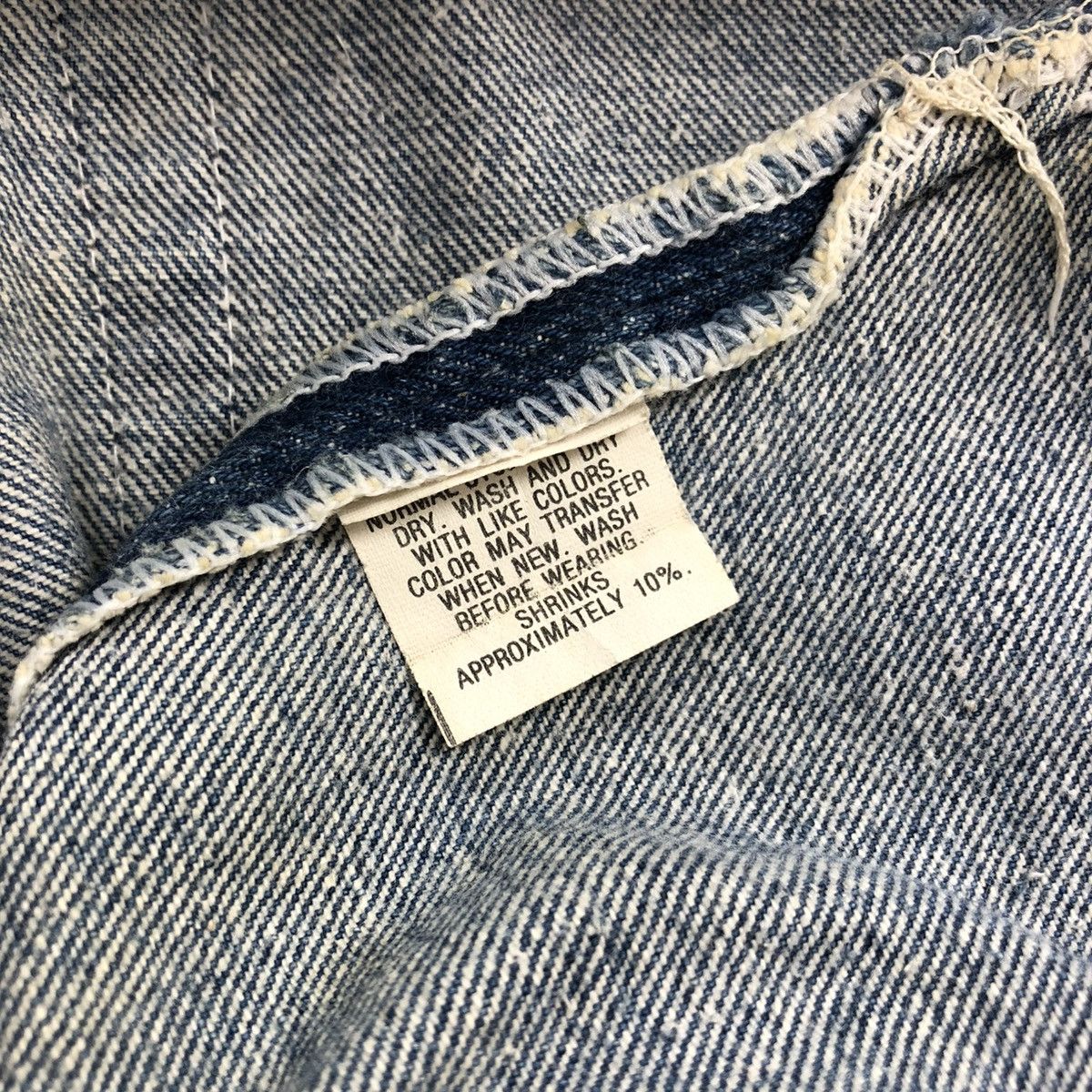 Levi's × Levi's Vintage Clothing 🇺🇸70’s Vintage Levis 501 29x32 Straight Leg Distressed Jeans Size US 29 - 15 Thumbnail