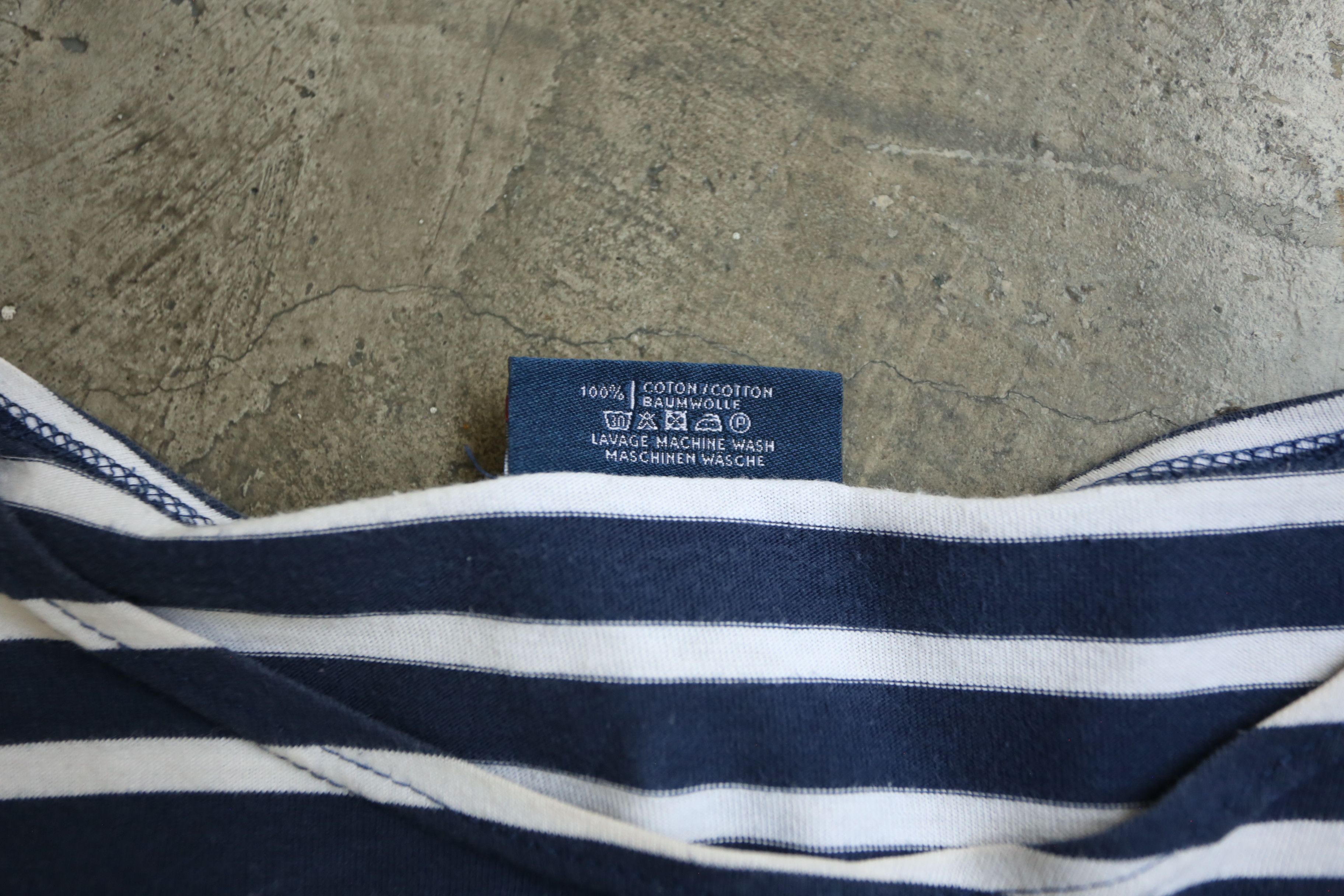 Saint James Saint James - Breton Striped Shirt Size US L / EU 52-54 / 3 - 5 Thumbnail