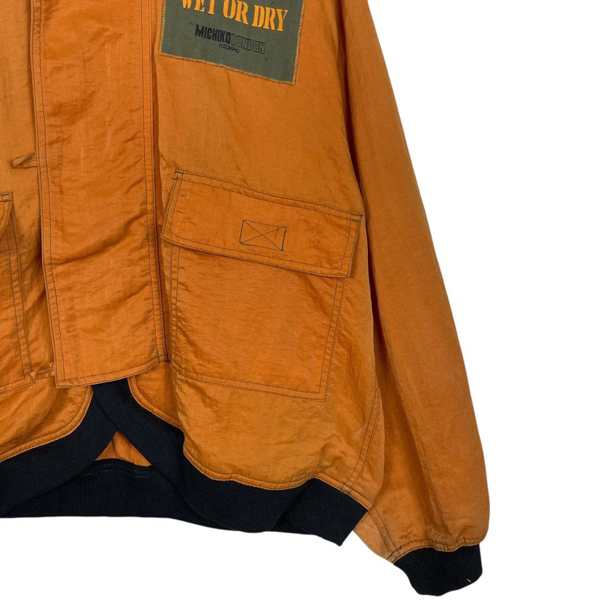 Michiko Koshino Michiko Koshino London Hooded Nylon Jacket Size US M / EU 48-50 / 2 - 4 Thumbnail