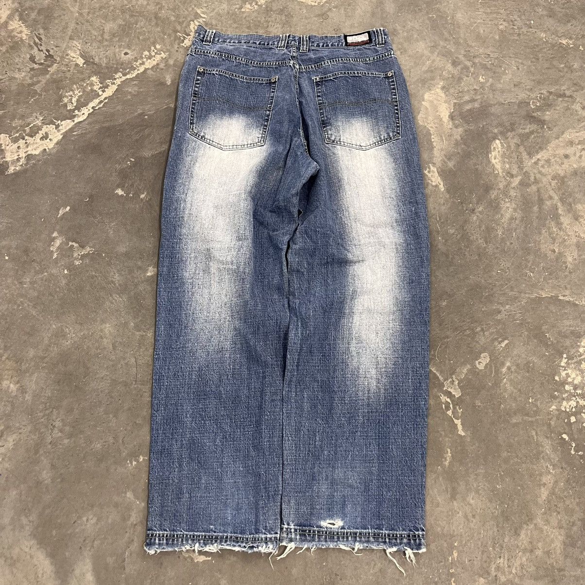 Southpole × Vintage Y2K SouthPole style "stub" jeans washed ULTRA BAGGY 38x34 Size US 38 / EU 54 - 1 Thumbnail