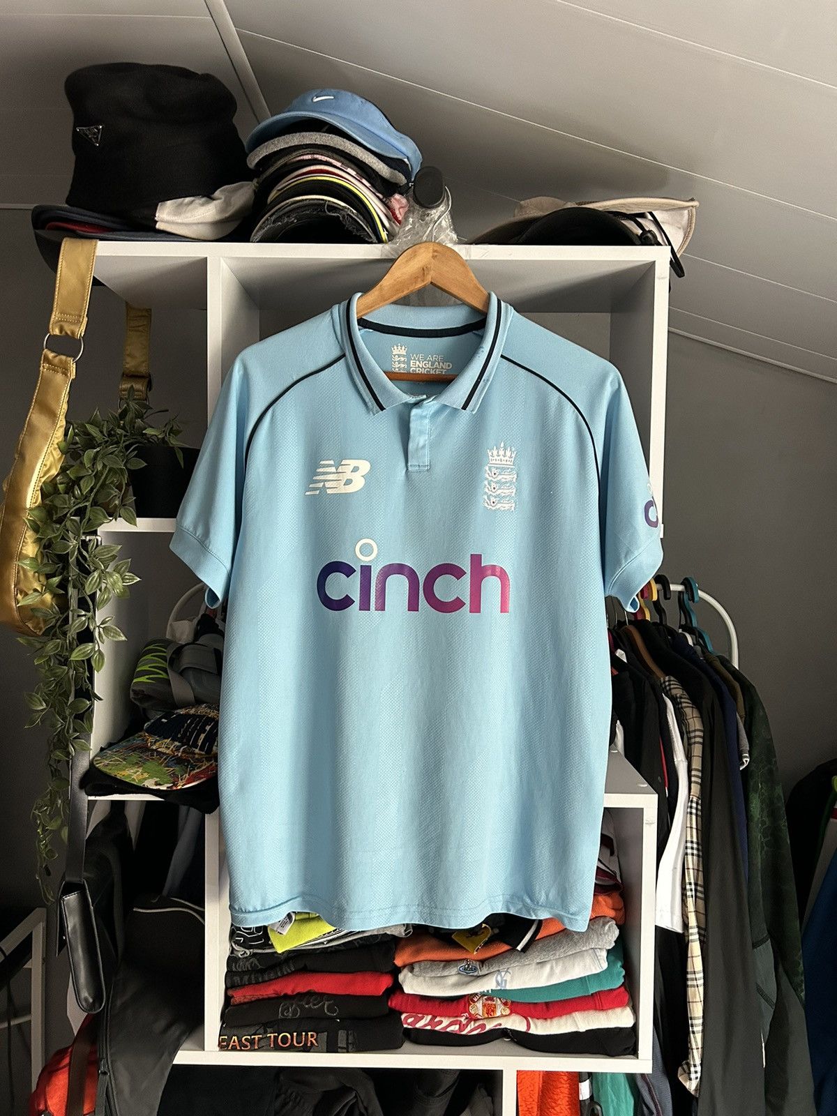New Balance England new balance cricket shirt 2018/19 jersey Size US M / EU 48-50 / 2 - 1 Thumbnail