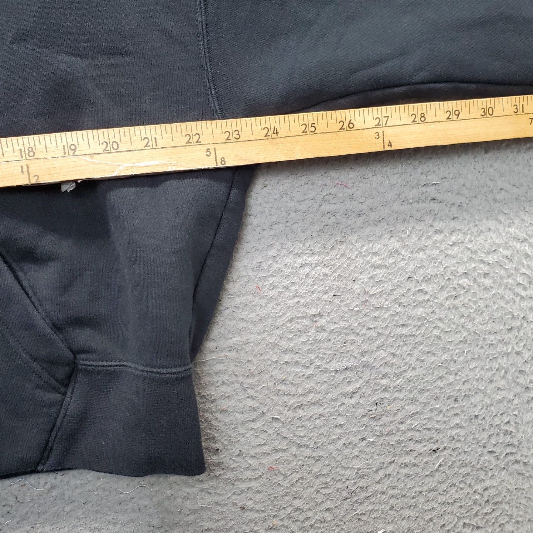 Jordan Brand Jordan Hoodie Unisex M Black Pullover Cropped Fleece Lined Hoodie Drawstring Size US M / EU 48-50 / 2 - 4 Thumbnail