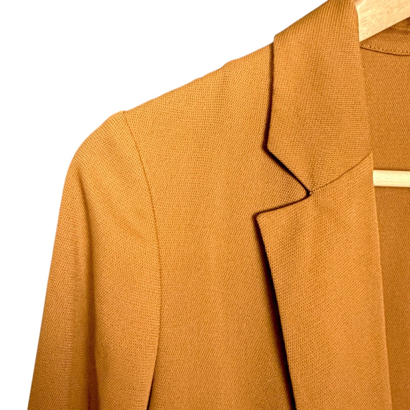 Topshop Topshop Womens Double Breasted Brown Blazer Jacket US 2 Work Size XS / US 0-2 / IT 36-38 - 3 Thumbnail