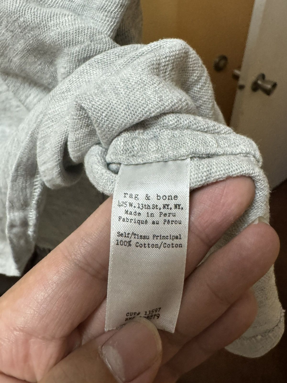 Rag & Bone Rag & Bone t shirt Size US XXL / EU 58 / 5 - 3 Thumbnail