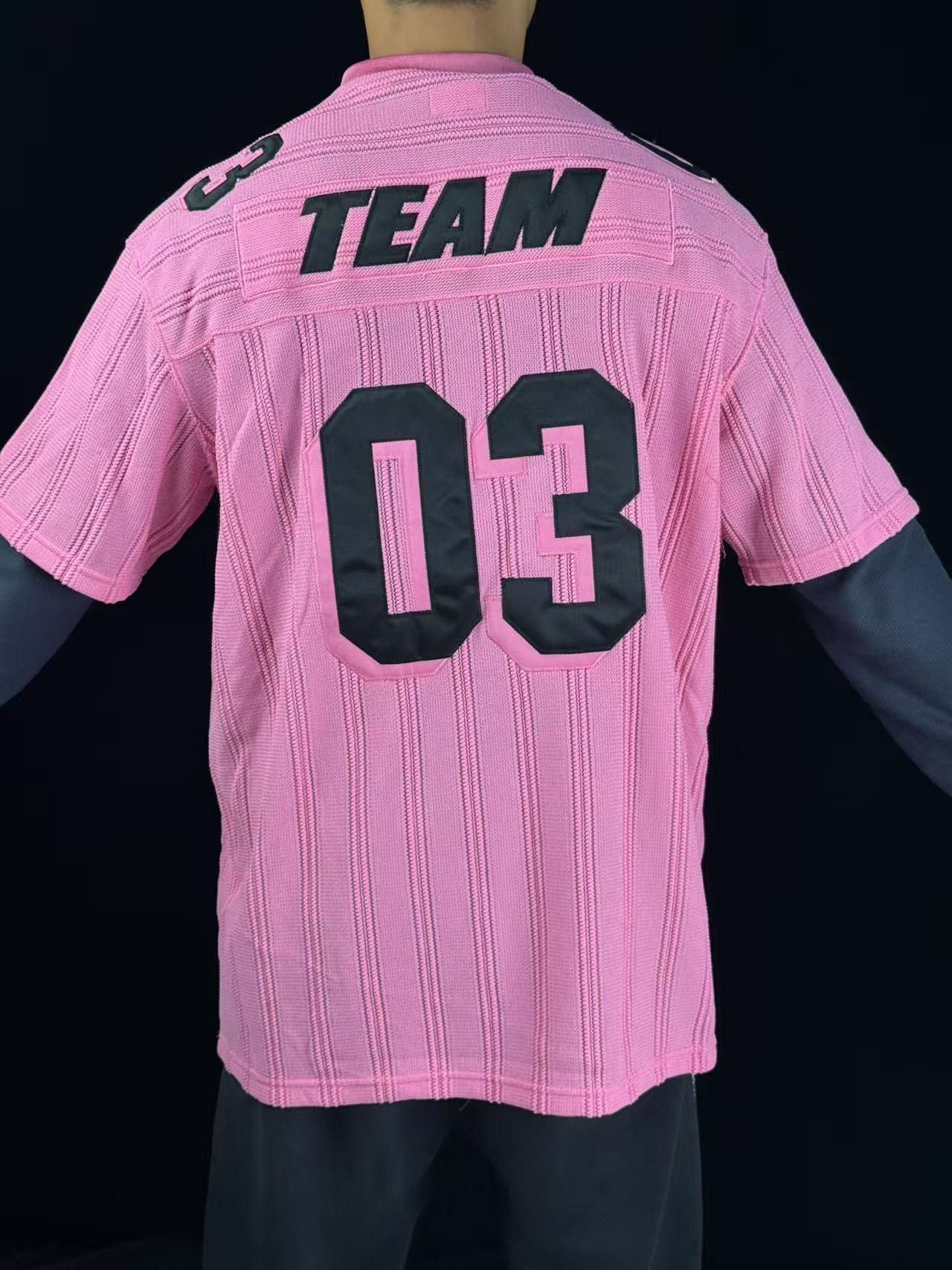 Supreme UNWORN* Supreme Mesh Stripe Football Jersey Size US XL / EU 56 / 4 - 11 Thumbnail