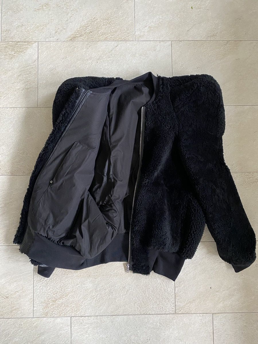 Rick Owens Rick Owens Kunst Pagoda Shearling Bomber Jacket Size US S / EU 44-46 / 1 - 7 Thumbnail
