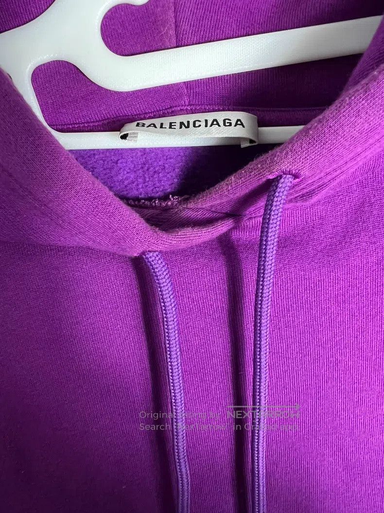 Balenciaga Balenciaga Back Logo Hoodie Size US M / EU 48-50 / 2 - 3 Thumbnail