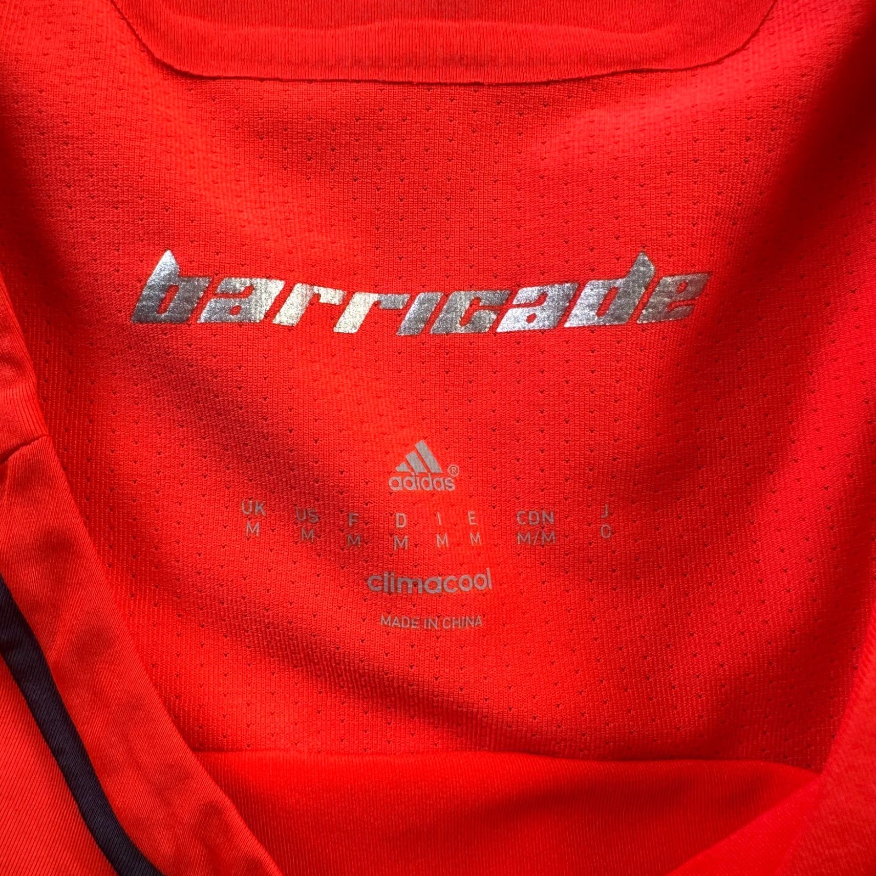 Adidas Adidas Shirt Mens Medium Orange Tennis Performance Barricade Size US M / EU 48-50 / 2 - 7 Thumbnail