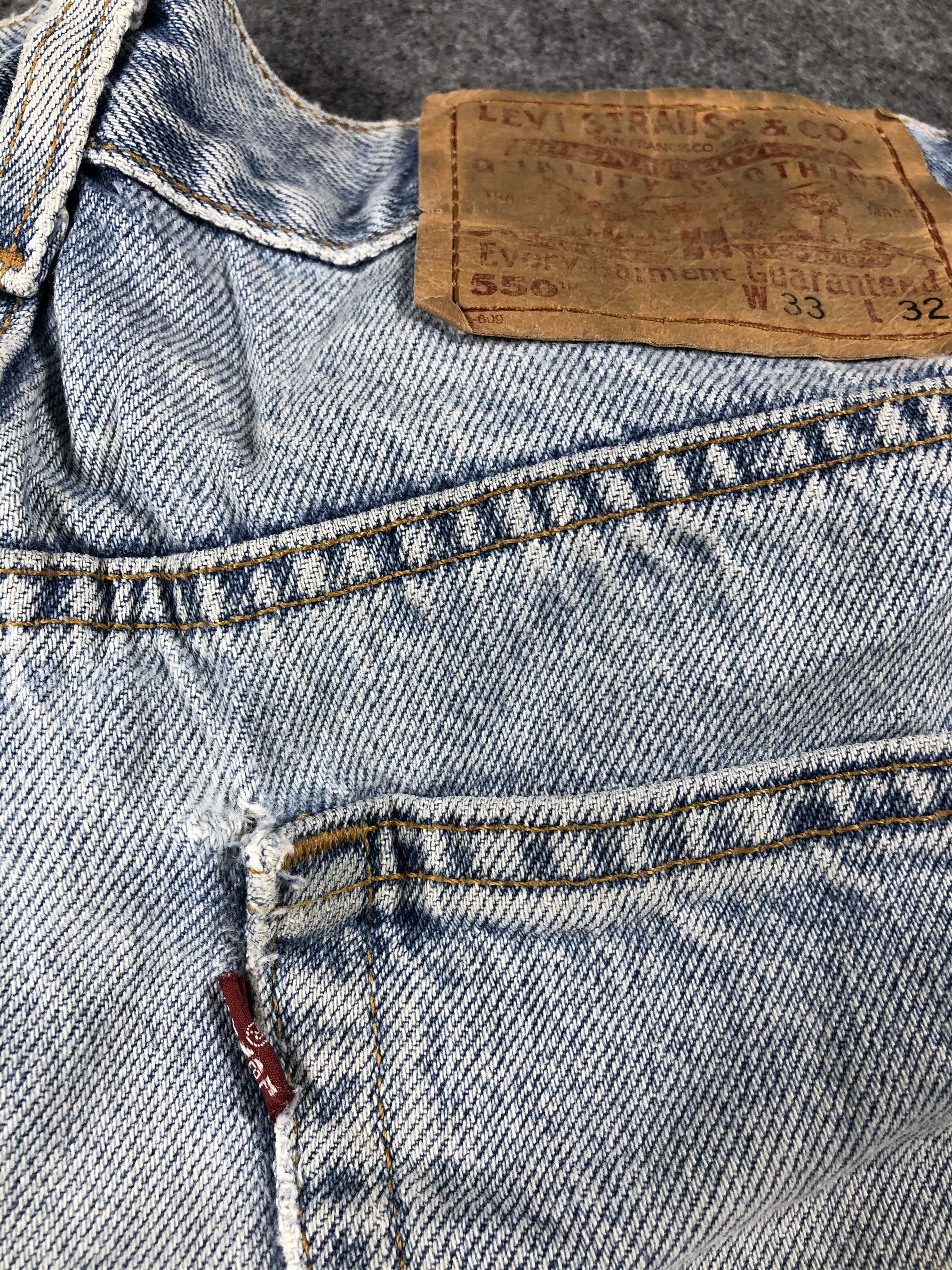 Levi's × Vintage Vintage Levis Jeans Lot 550 -JM690 Size US 32 / EU 48 - 10 Thumbnail