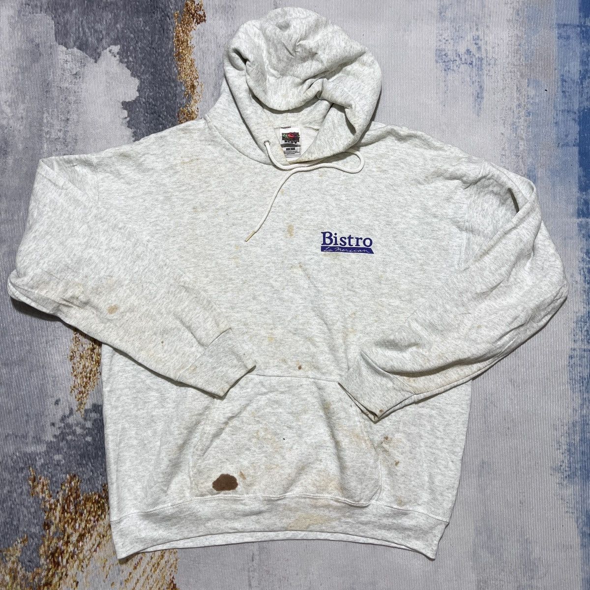 Fruit Of The Loom × Vintage Vintage Humor Joke Hoodie Size US L / EU 52-54 / 3 - 4 Thumbnail