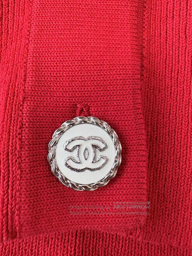 Chanel Chanel Beach series white and red single-breasted logo pri Size XS / US 0-2 / IT 36-38 - 5 Thumbnail