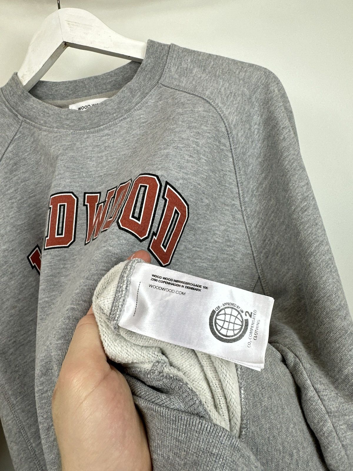 Wood Wood Vintage Wood Wood Casual Baggy Y2K Avant Garde Sweatshirt Size US L / EU 52-54 / 3 - 13 Thumbnail