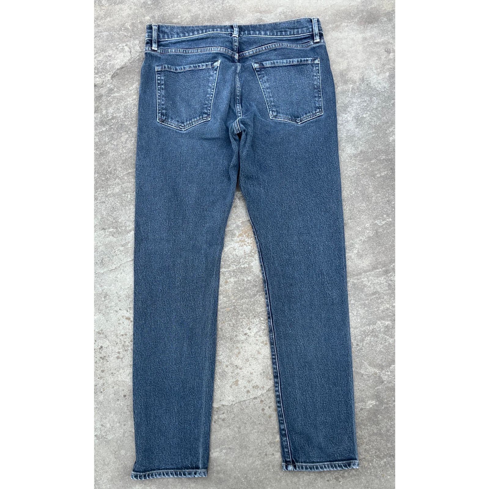 Flint And Tinder Flint & Tinder 33x32 Selvedge Athletic Slim JeansMedium Wash Size US 33 - 3 Thumbnail