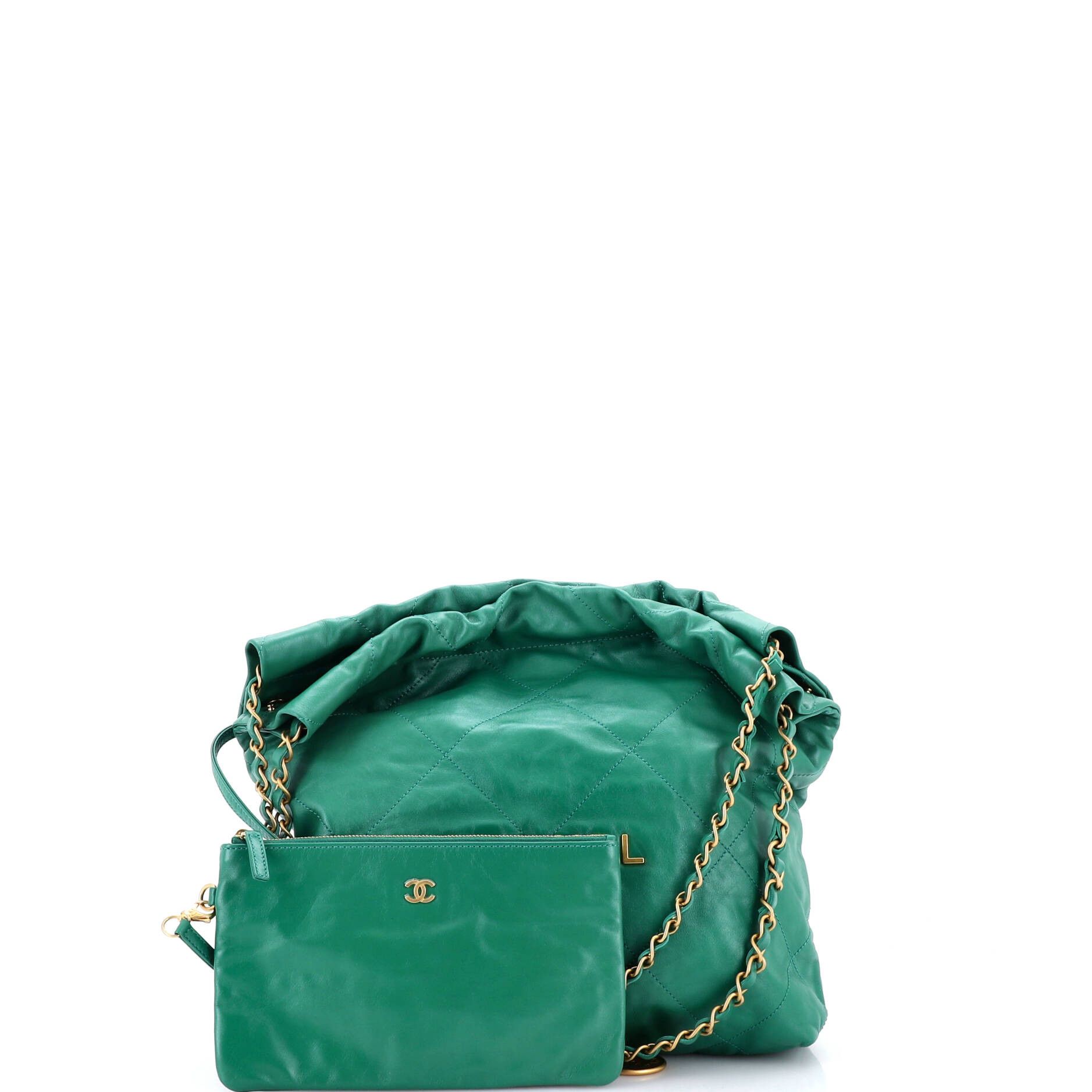 Chanel 22 Chain Hobo Quilted Calfskin Small Size ONE SIZE - 1 Thumbnail