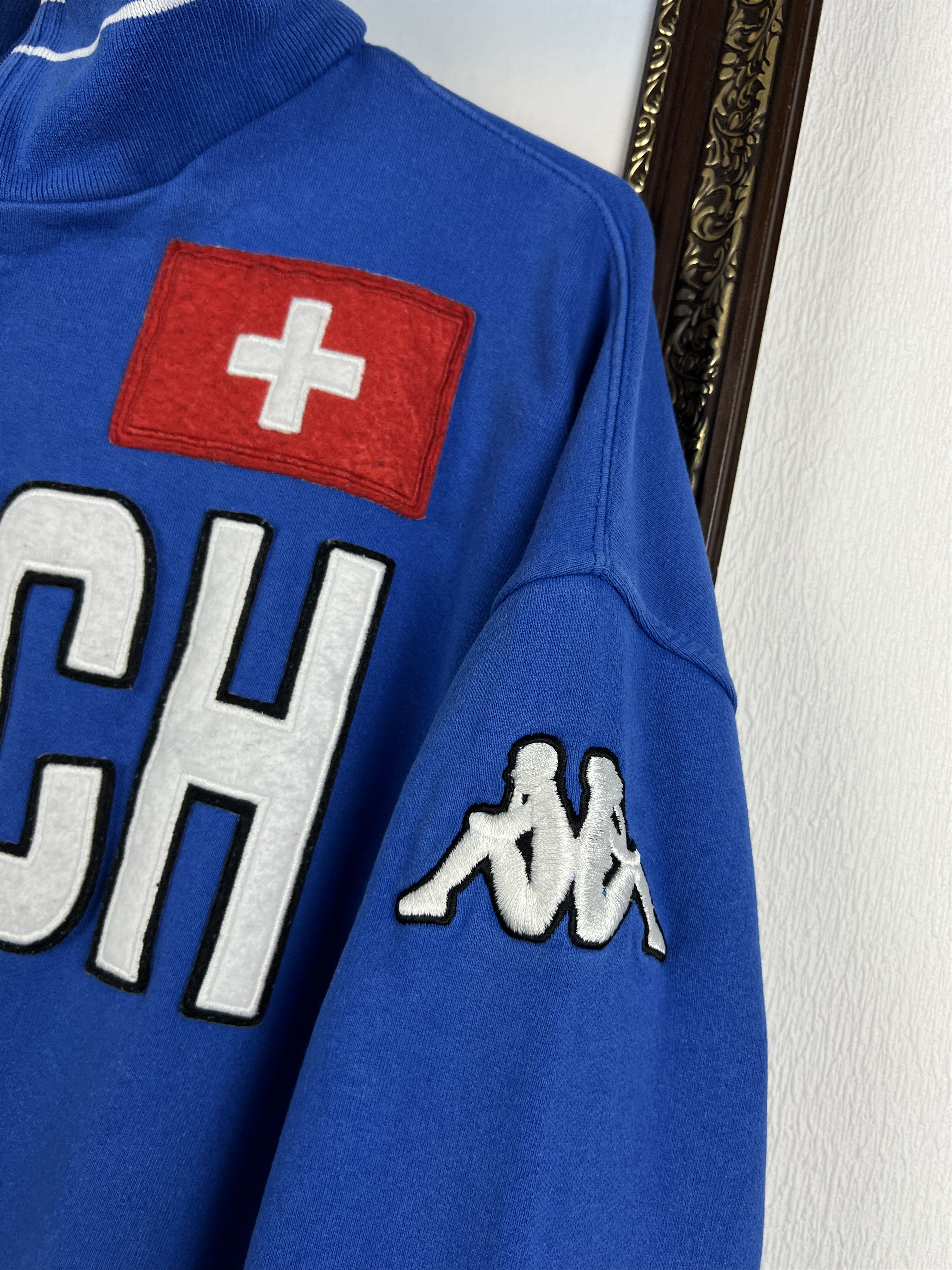Kappa Vintage Kappa Zurich Football Jacket Soccer Track Top Rare Size US XXL / EU 58 / 5 - 4 Thumbnail