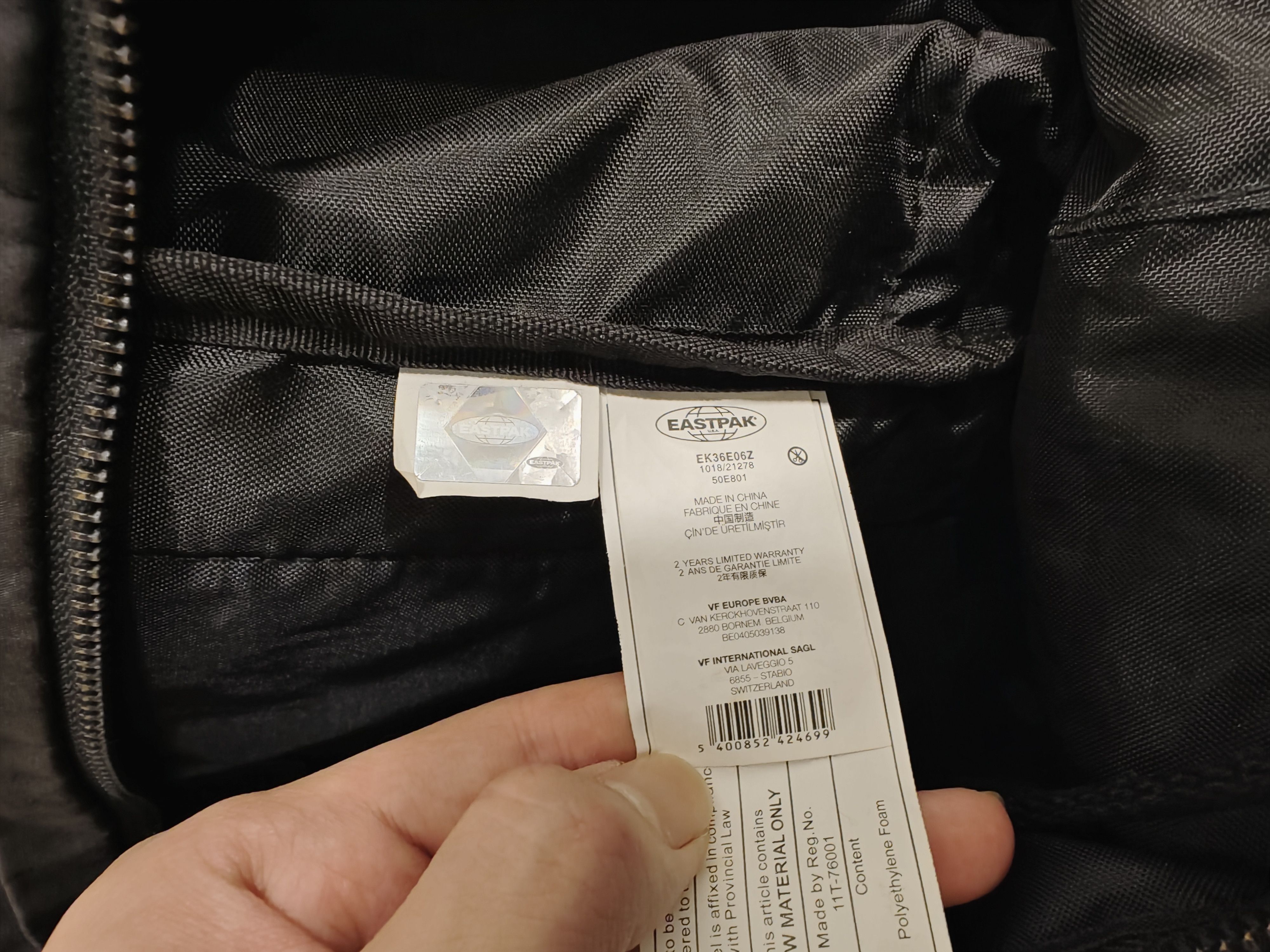 Eastpak × Raf Simons Raf Simons x Eastpak Punk Poster Padded 19ss backpack Size ONE SIZE - 4 Thumbnail