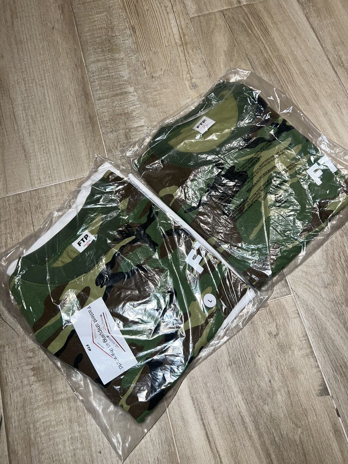 Fuck The Population FTPP WOODLAND CAMO TEE Size US L / EU 52-54 / 3 - 3 Thumbnail