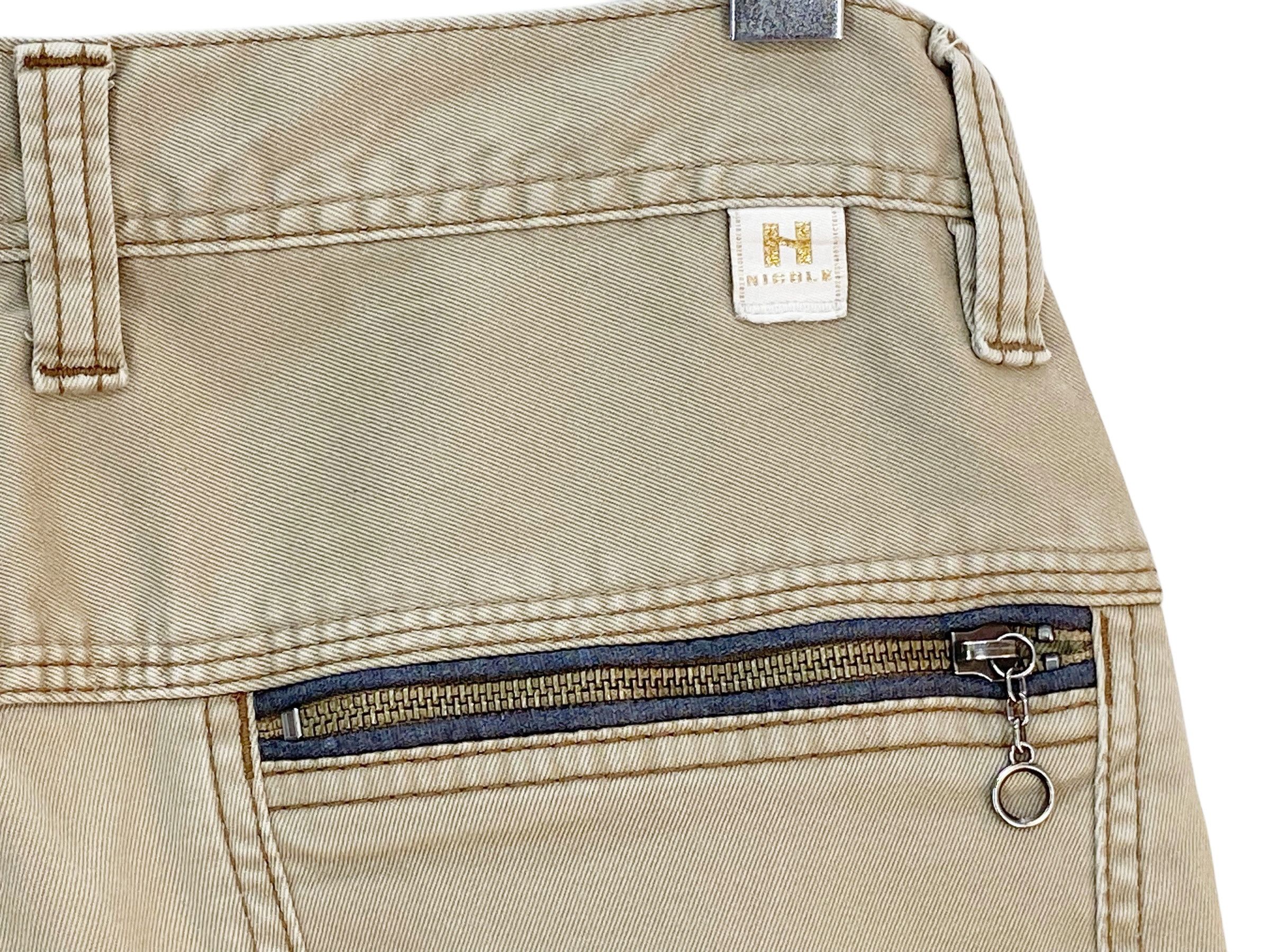 Japanese Brand × Nicole Club Nicole Hideaways Pants Multi Zipper Flare Jeans Size US 34 / EU 50 - 7 Thumbnail