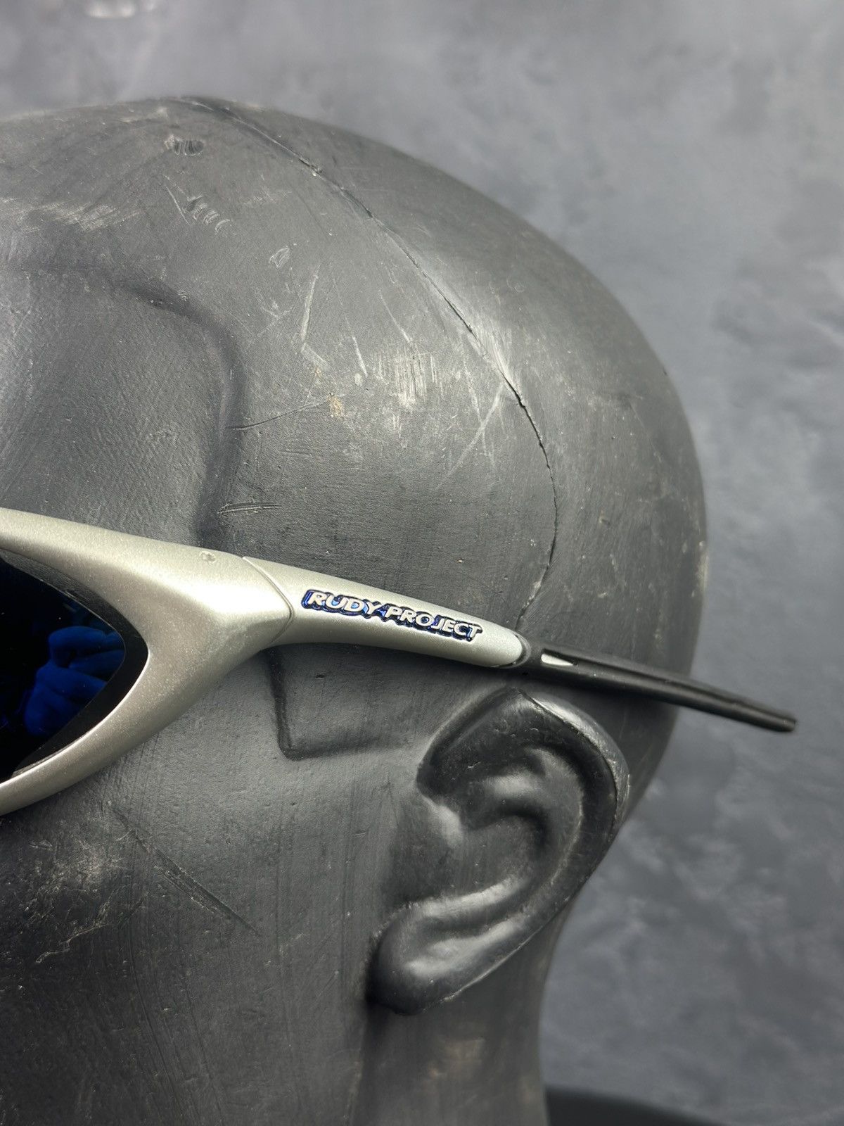 Other RUDY PROJECT EKYNOX SX WITH DARK BLUE LENS IN SILVER FRAME Size ONE SIZE - 4 Thumbnail