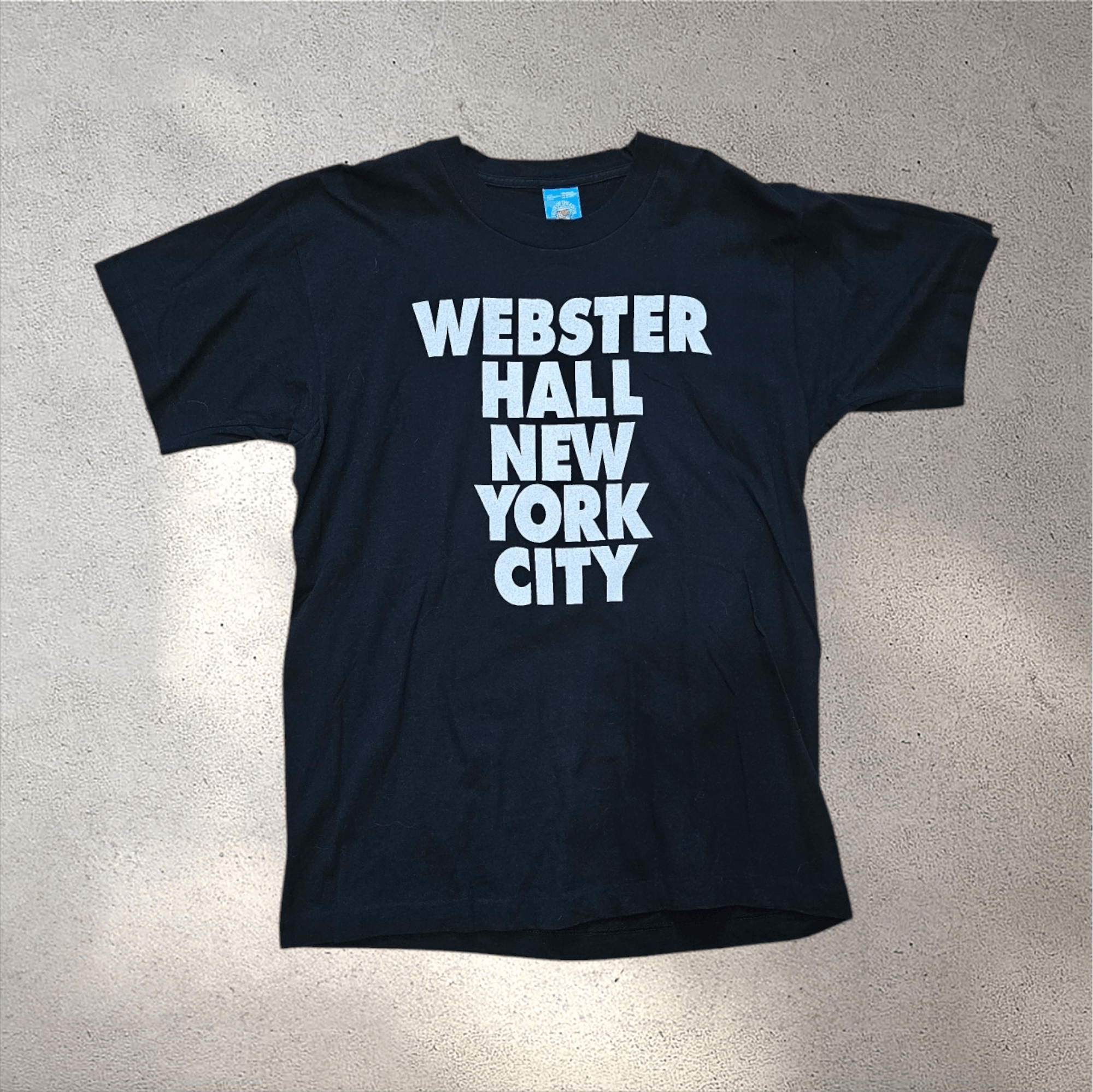 Fruit Of The Loom × Vintage Webster Hall New York City 90's Tee Size US L / EU 52-54 / 3 - 1 Thumbnail