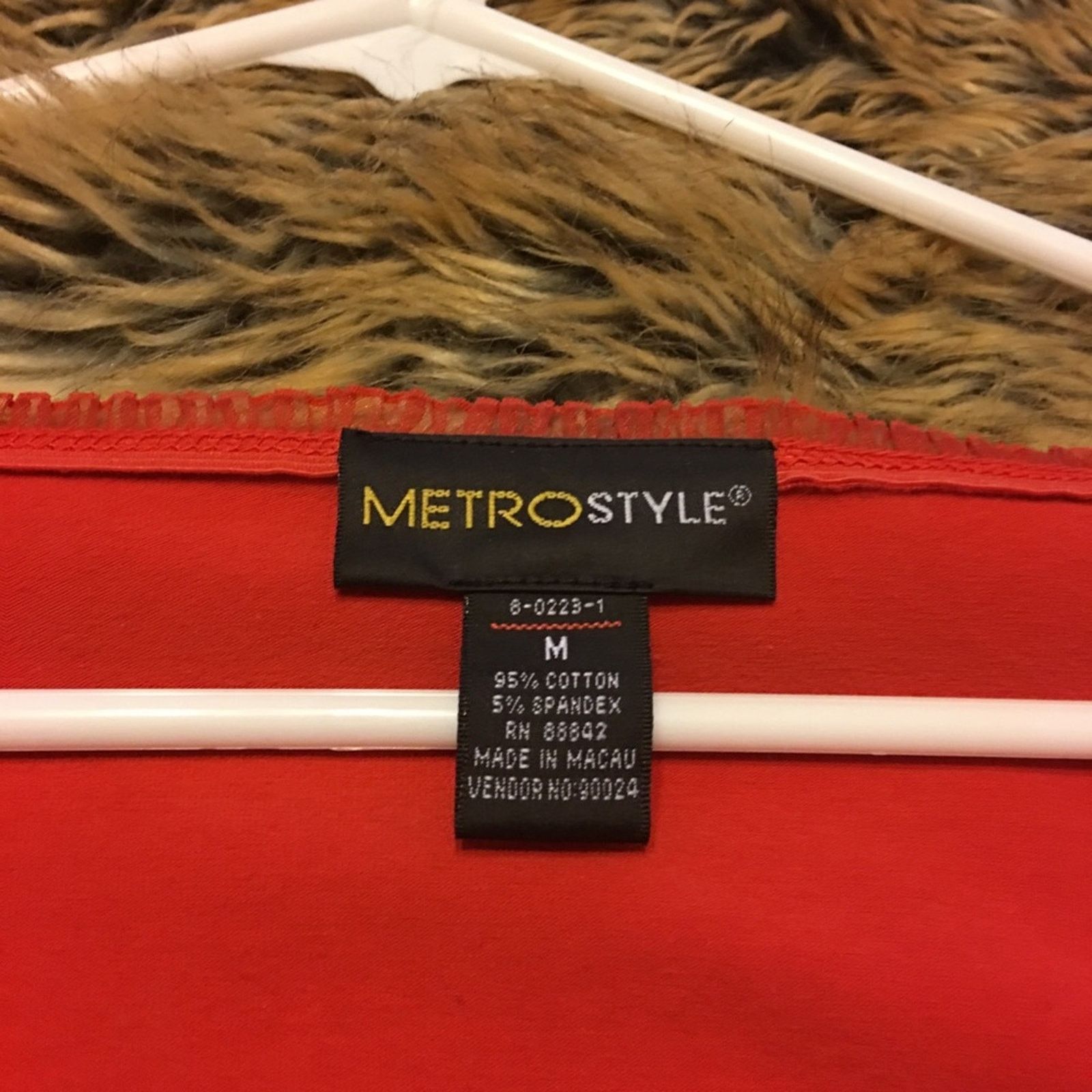 Other Metro Style tomato red long sleeve ribbon top M Size M / US 6-8 / IT 42-44 - 8 Thumbnail